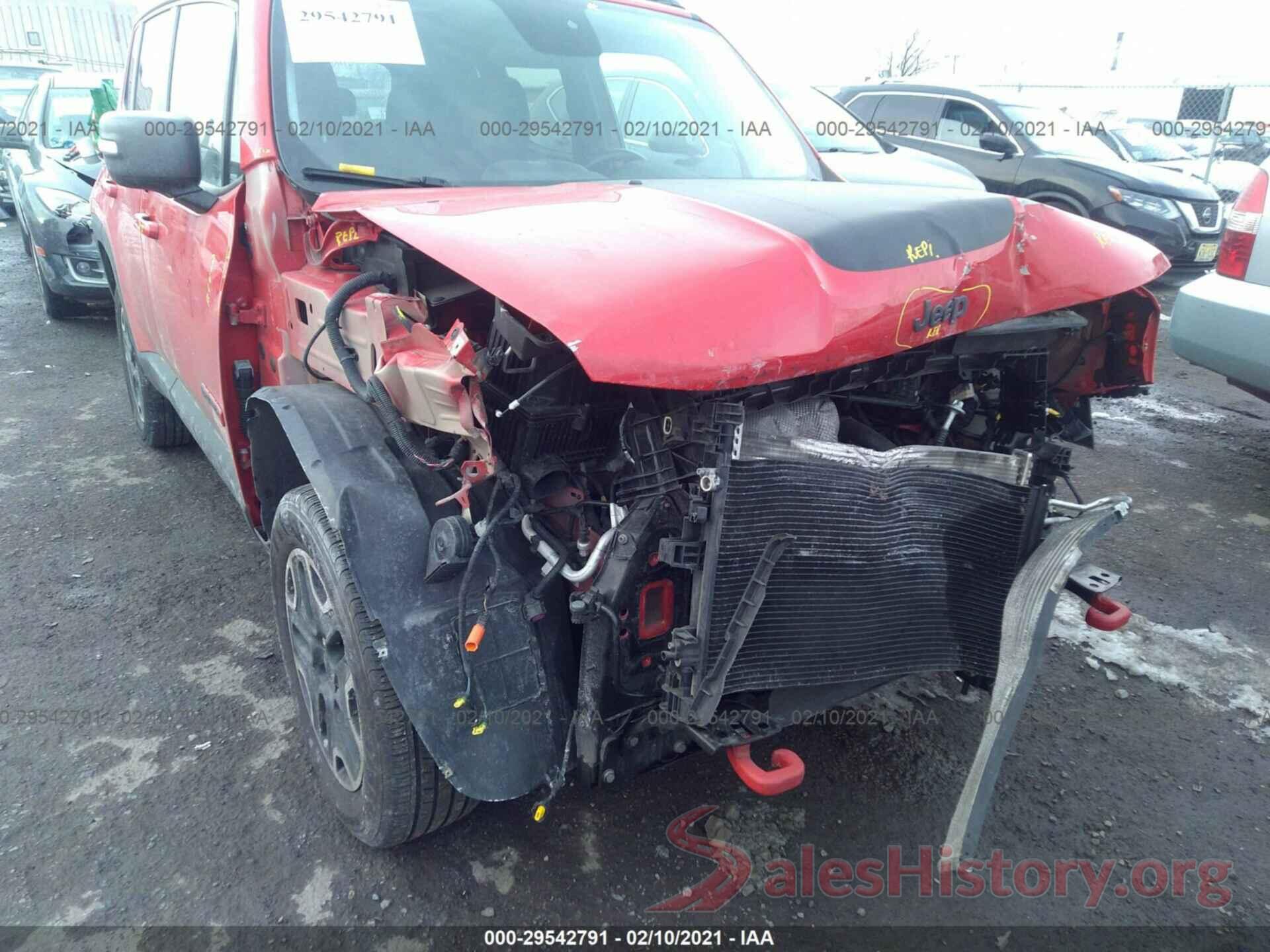 ZACCJBCT5GPD97852 2016 JEEP RENEGADE