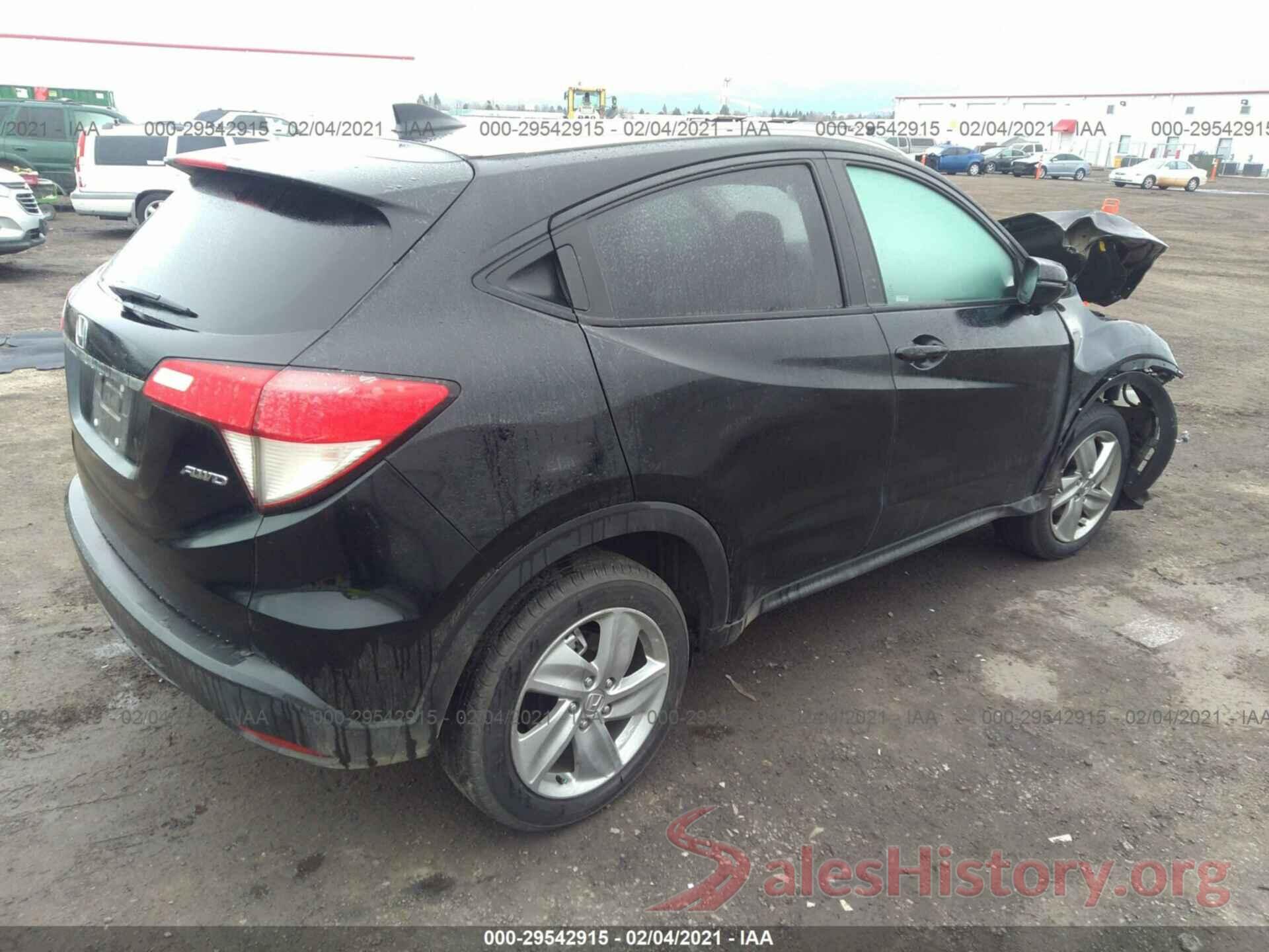 3CZRU6H54KM728252 2019 HONDA HR-V