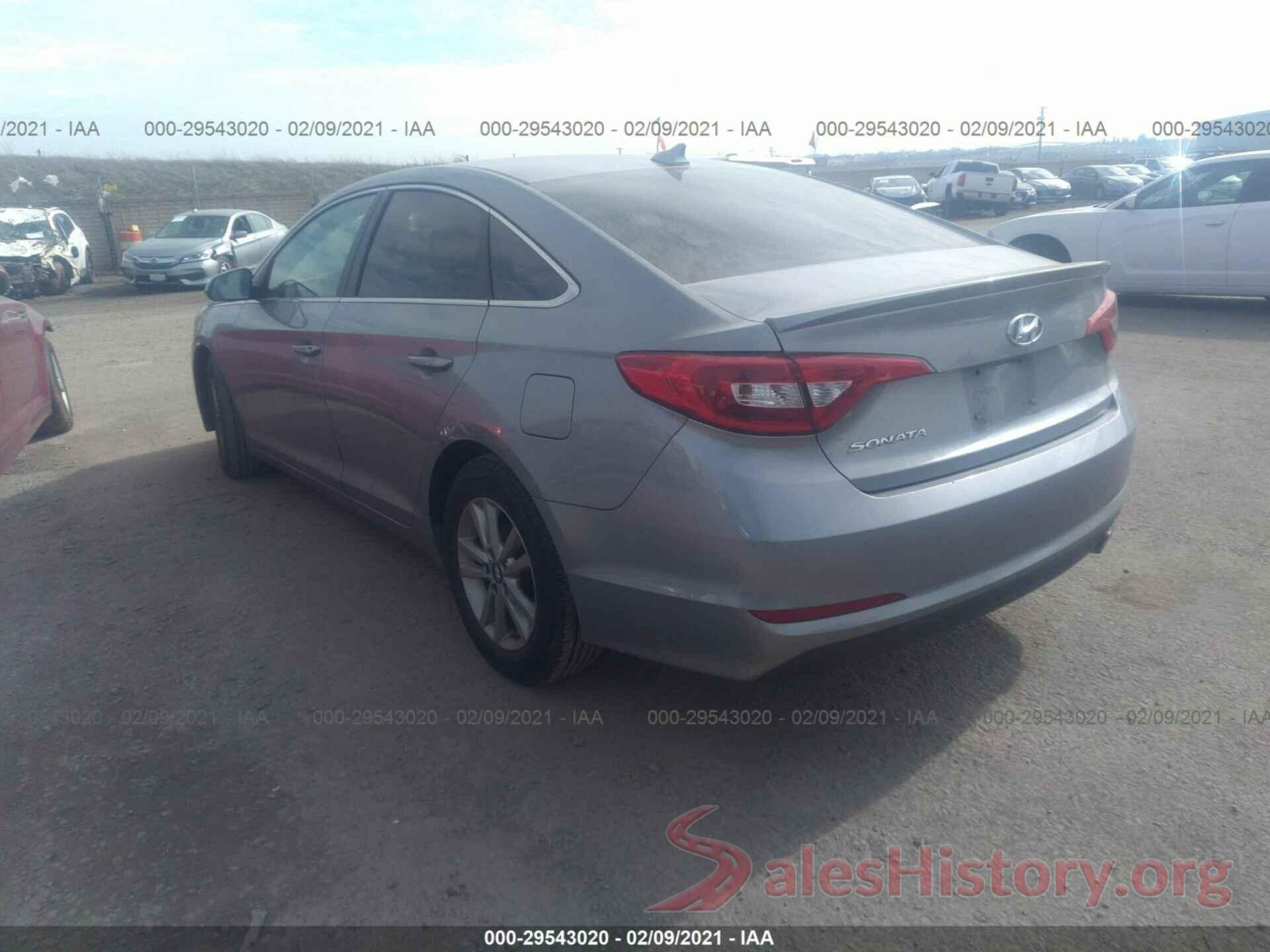 5NPE24AF8GH402081 2016 HYUNDAI SONATA