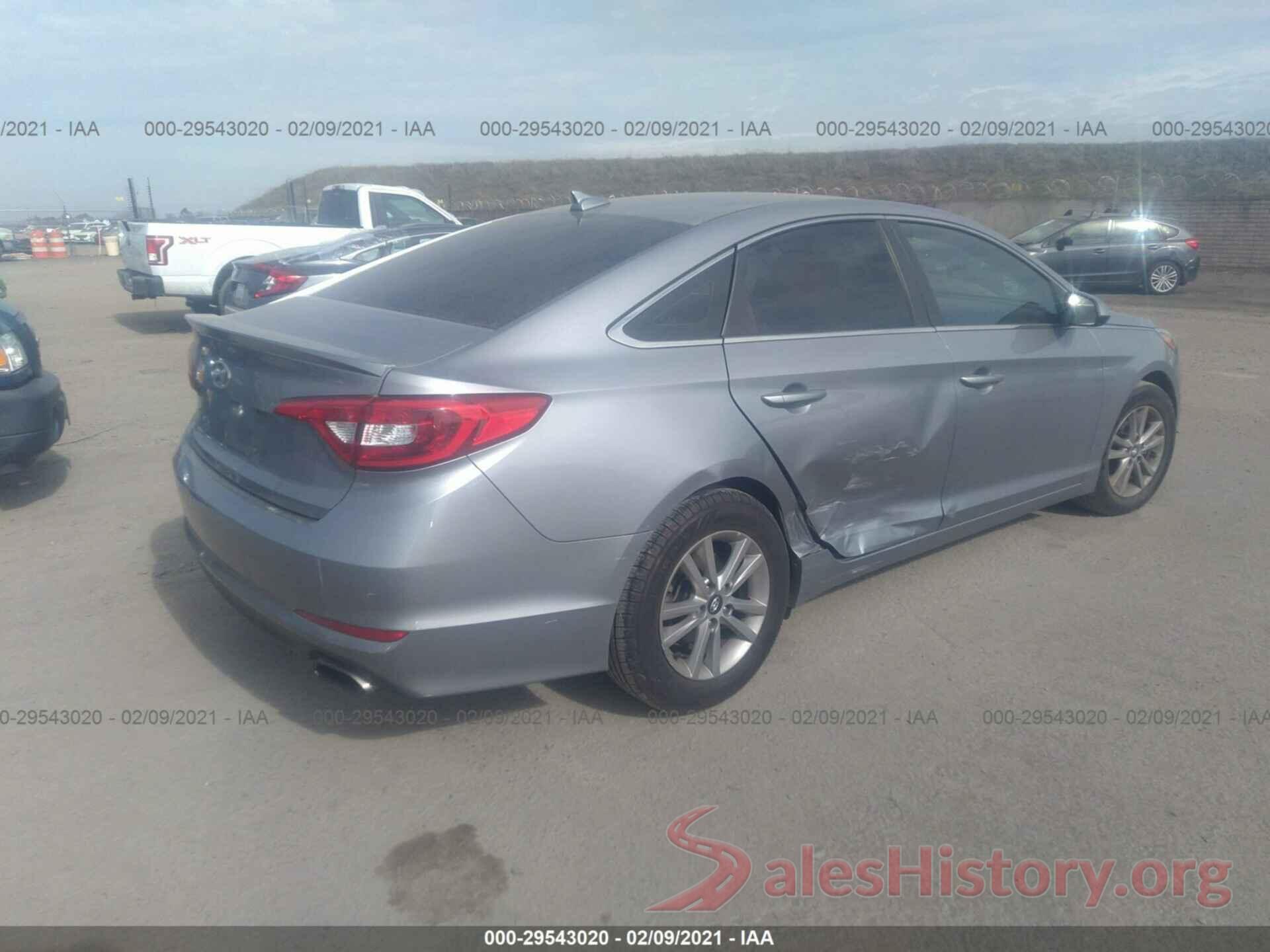 5NPE24AF8GH402081 2016 HYUNDAI SONATA