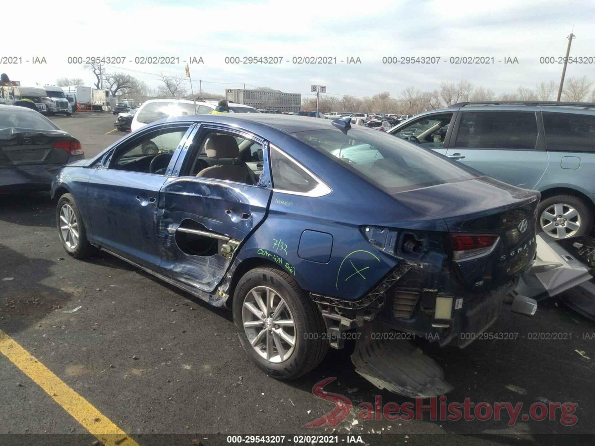 5NPE24AF9KH813787 2019 HYUNDAI SONATA