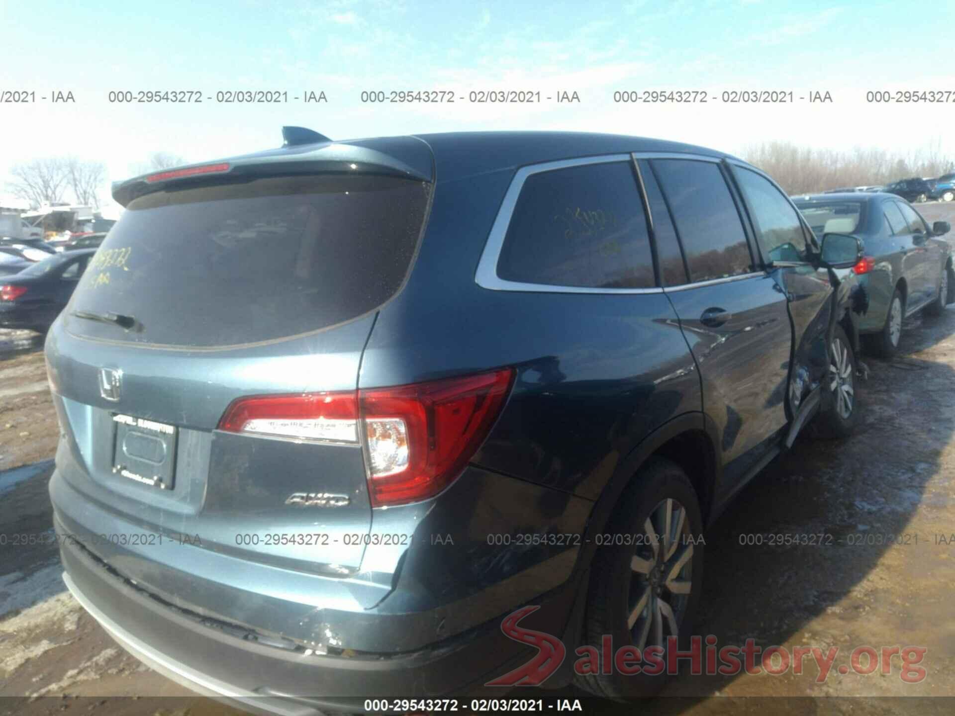 5FNYF6H5XLB018676 2020 HONDA PILOT