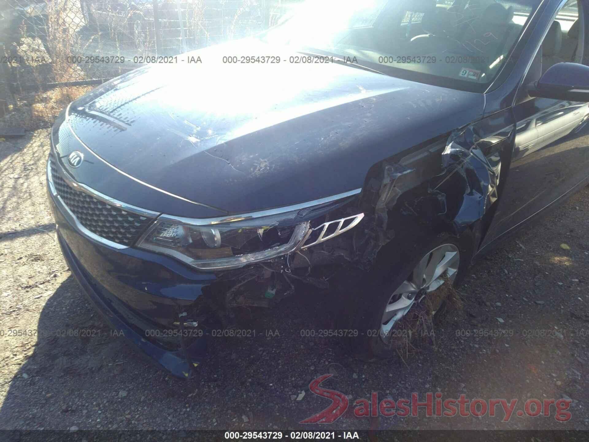 5XXGU4L34GG120358 2016 KIA OPTIMA