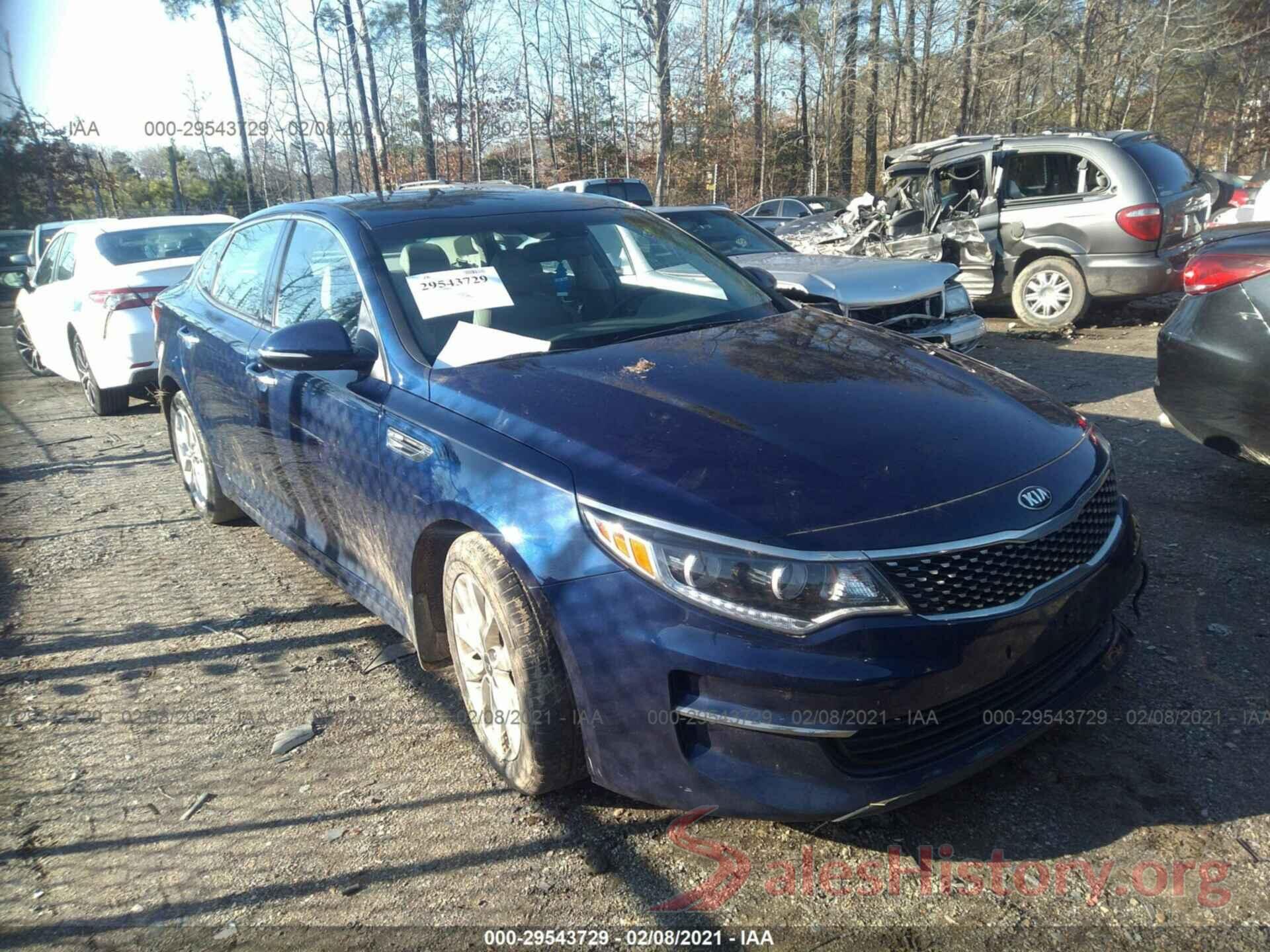 5XXGU4L34GG120358 2016 KIA OPTIMA