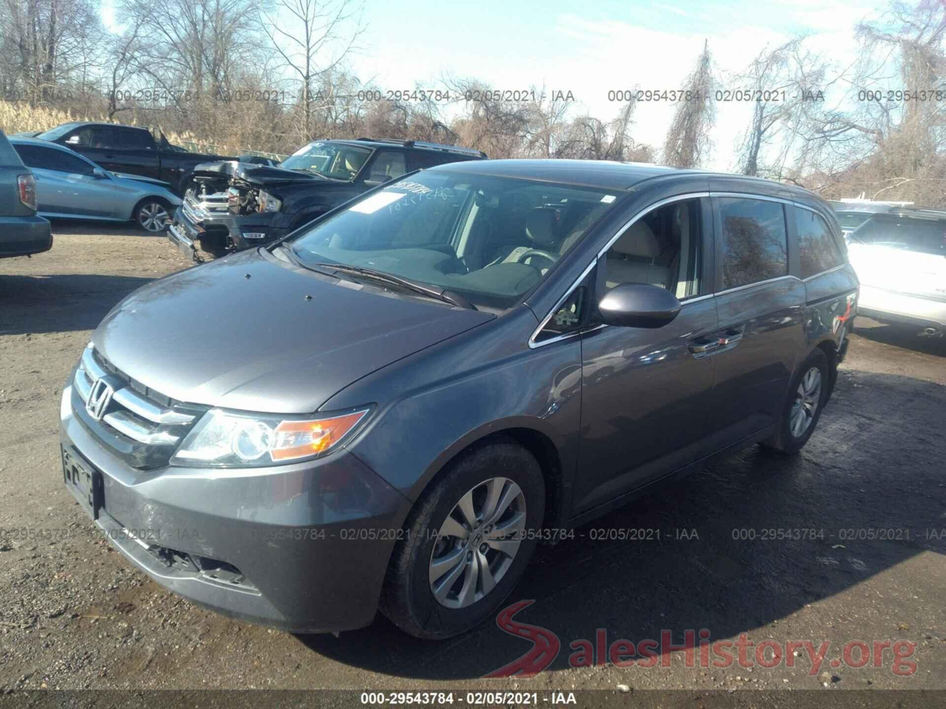 5FNRL5H36GB136977 2016 HONDA ODYSSEY