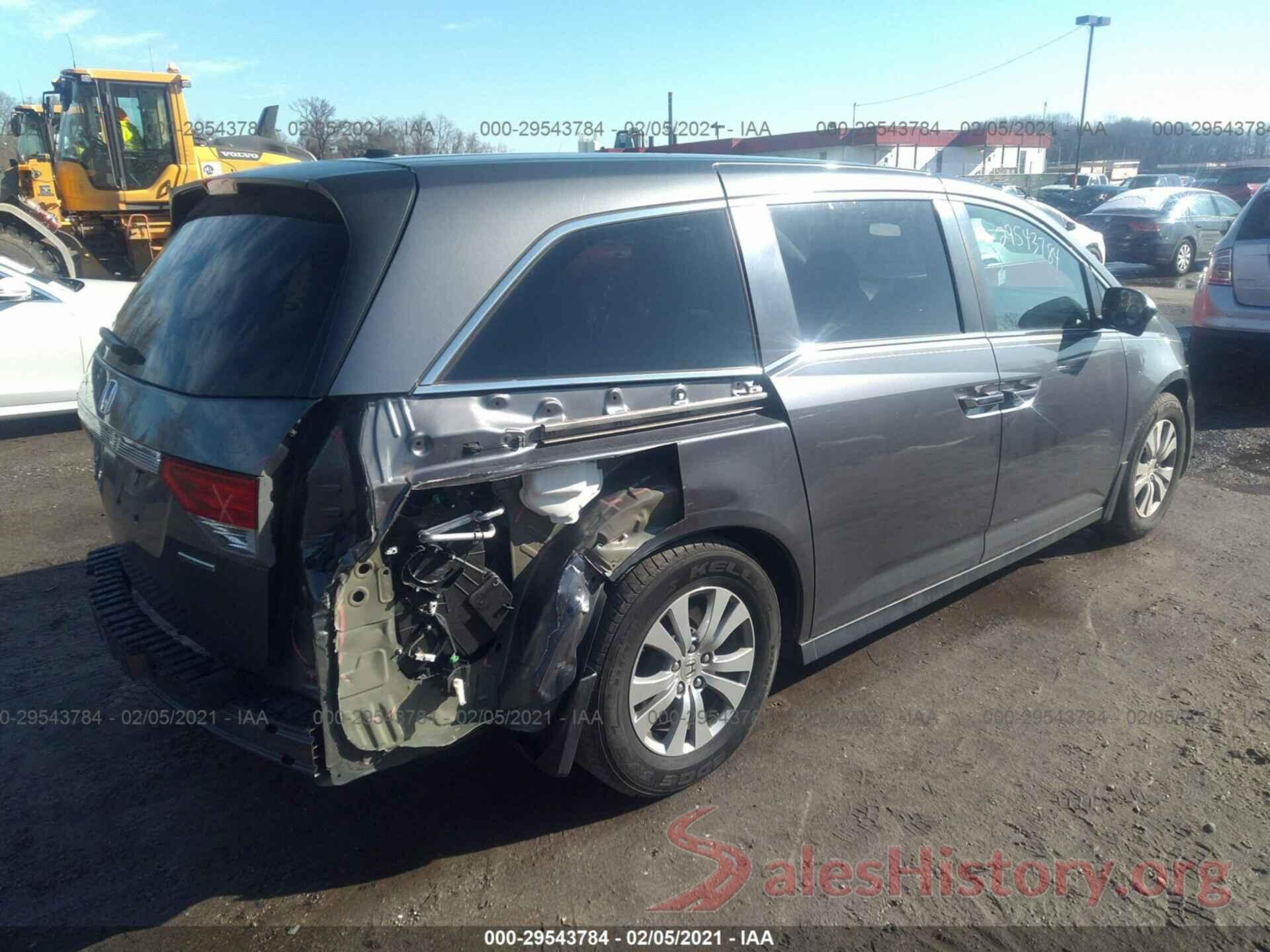 5FNRL5H36GB136977 2016 HONDA ODYSSEY