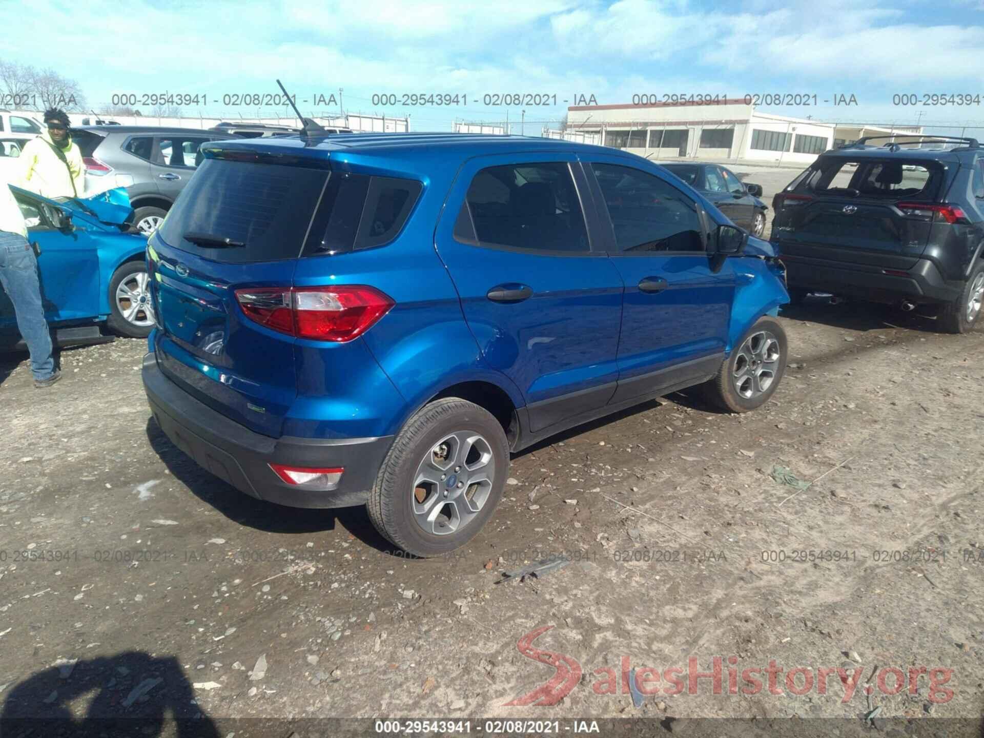 MAJ3S2FE0LC331952 2020 FORD ECOSPORT