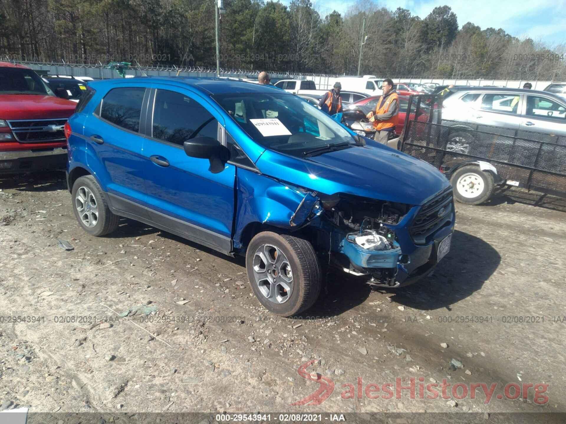 MAJ3S2FE0LC331952 2020 FORD ECOSPORT