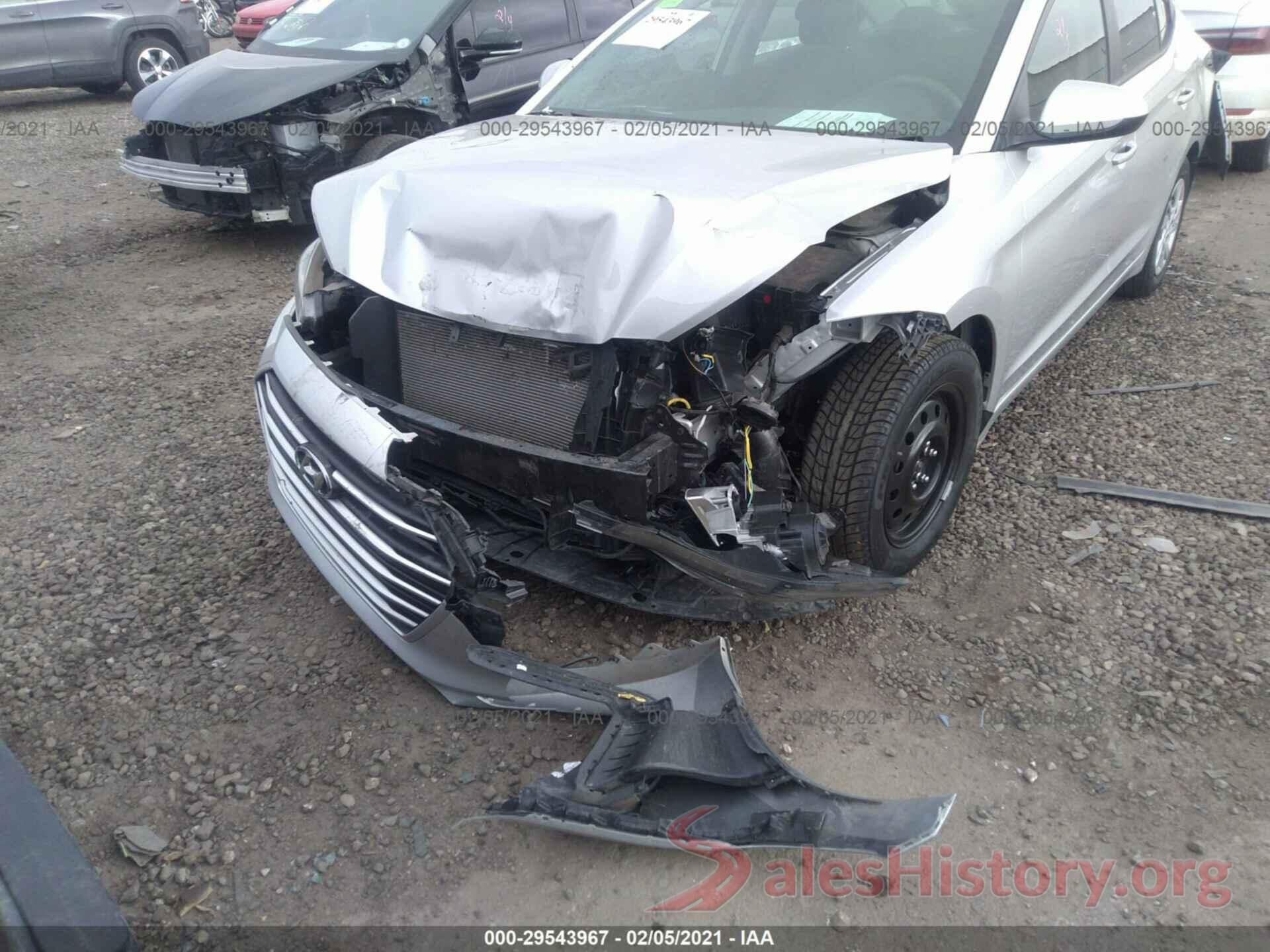 5NPD74LF2JH302687 2018 HYUNDAI ELANTRA