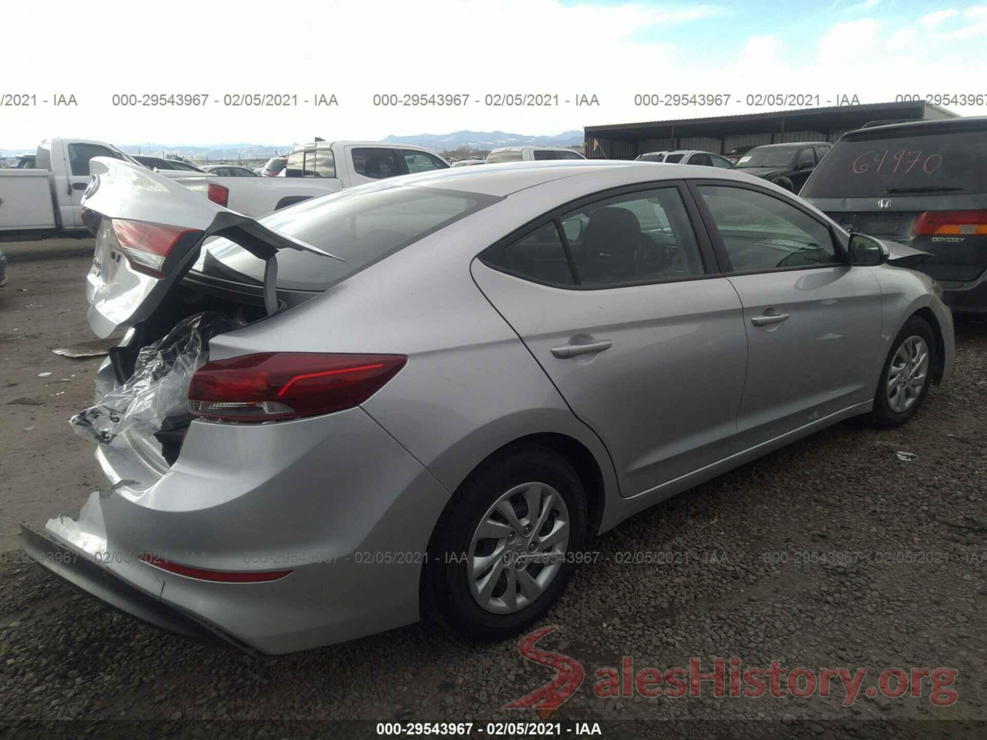 5NPD74LF2JH302687 2018 HYUNDAI ELANTRA