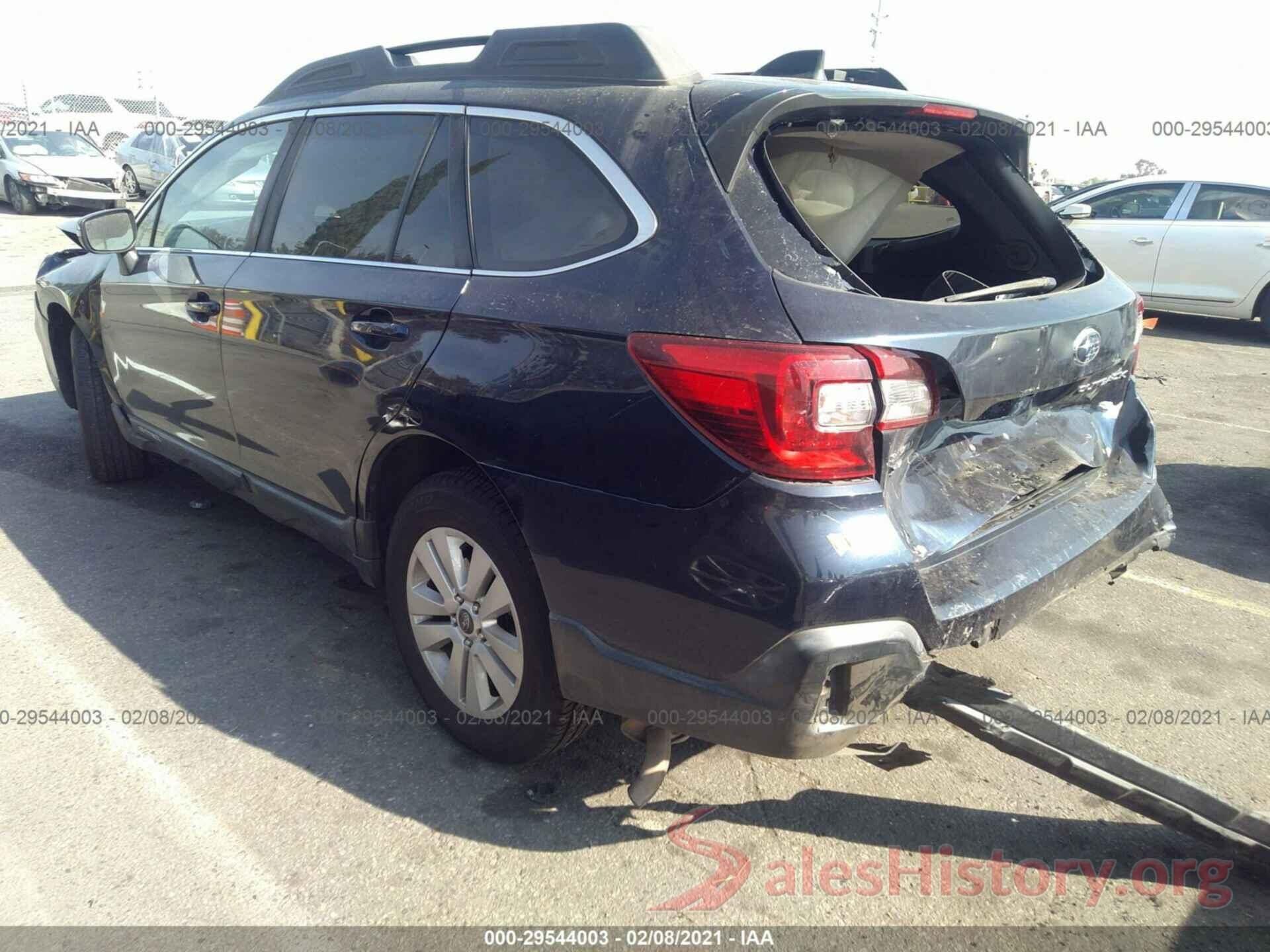 4S4BSAFCXJ3270052 2018 SUBARU OUTBACK