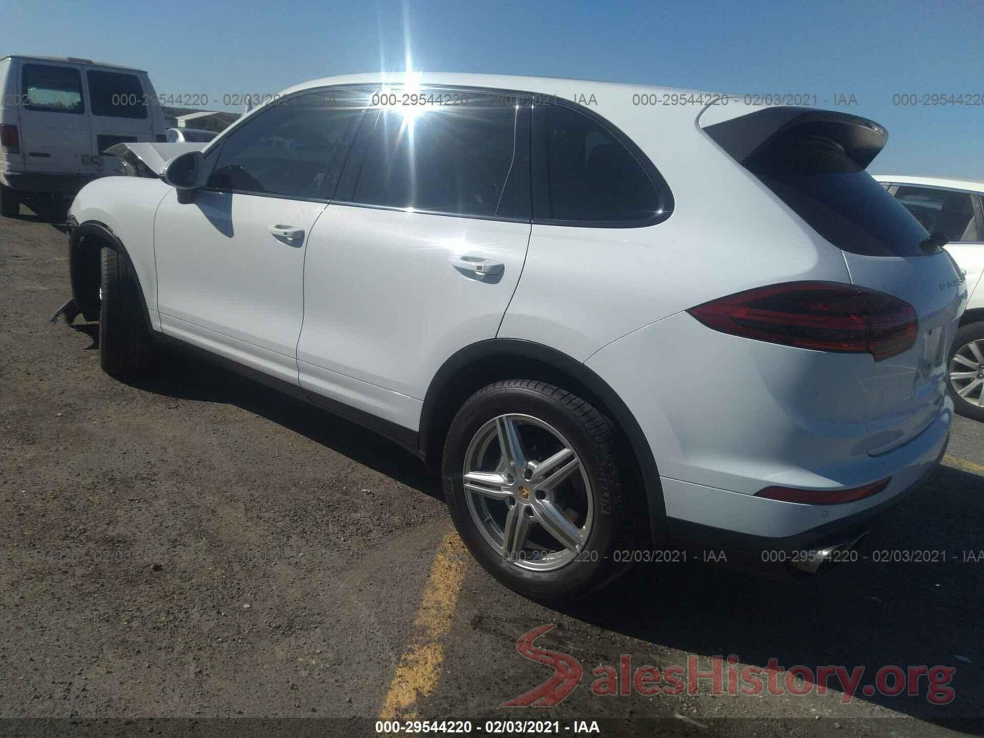 WP1AB2A24GLA92375 2016 PORSCHE CAYENNE