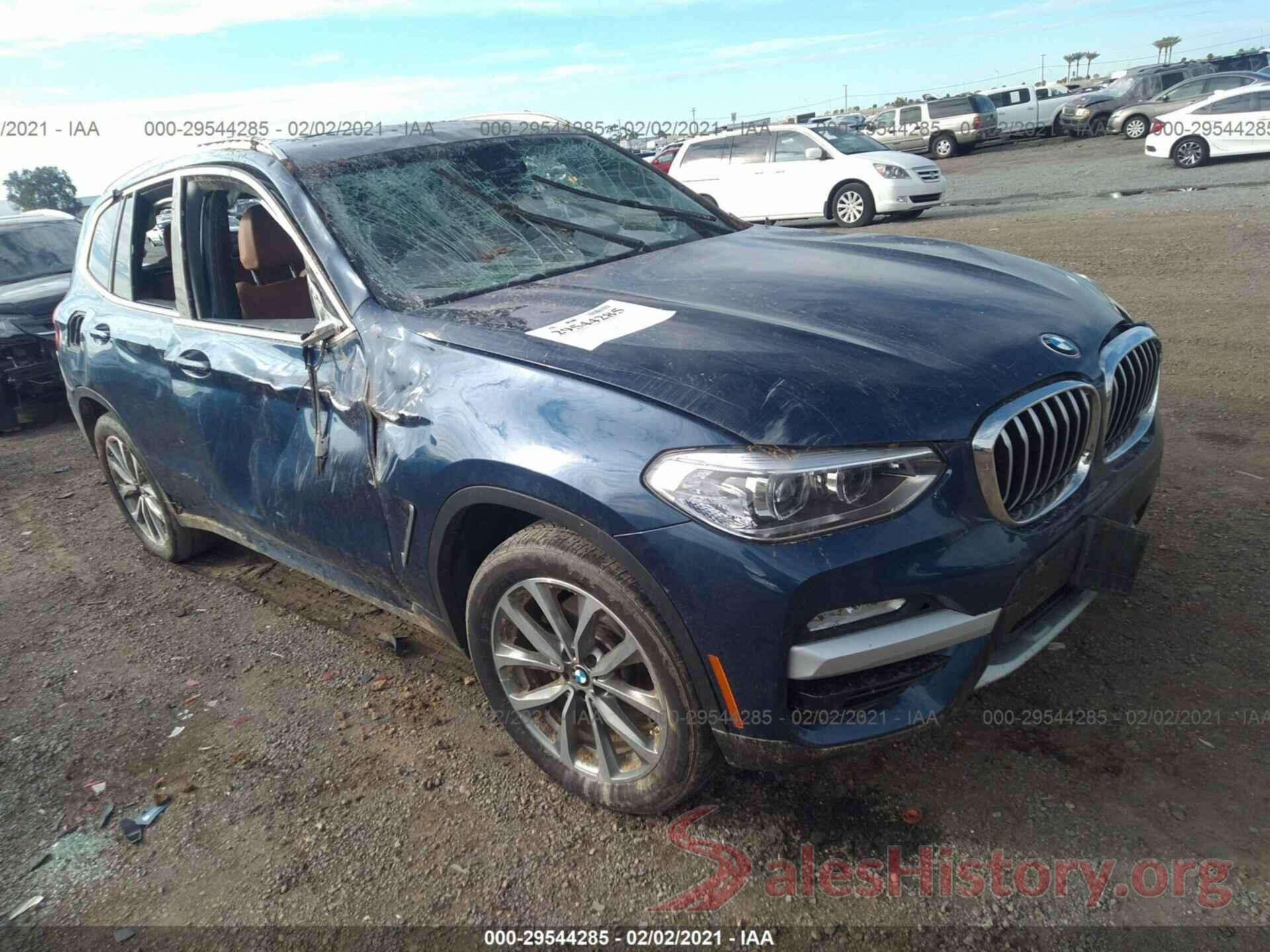 5UXTR7C59KLR46651 2019 BMW X3