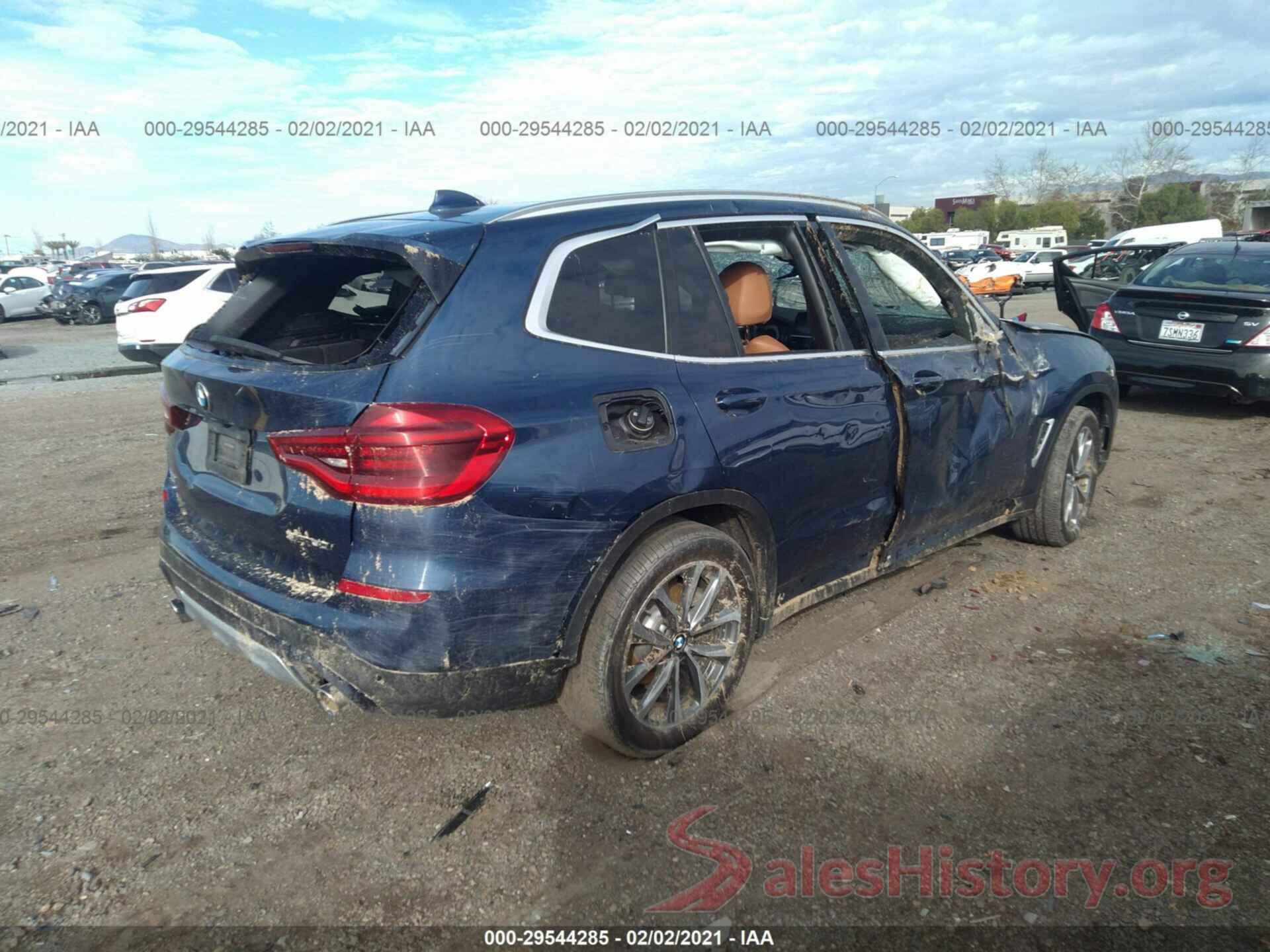 5UXTR7C59KLR46651 2019 BMW X3