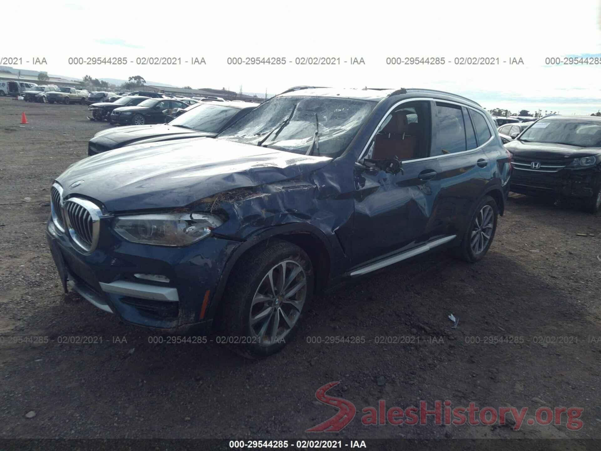 5UXTR7C59KLR46651 2019 BMW X3