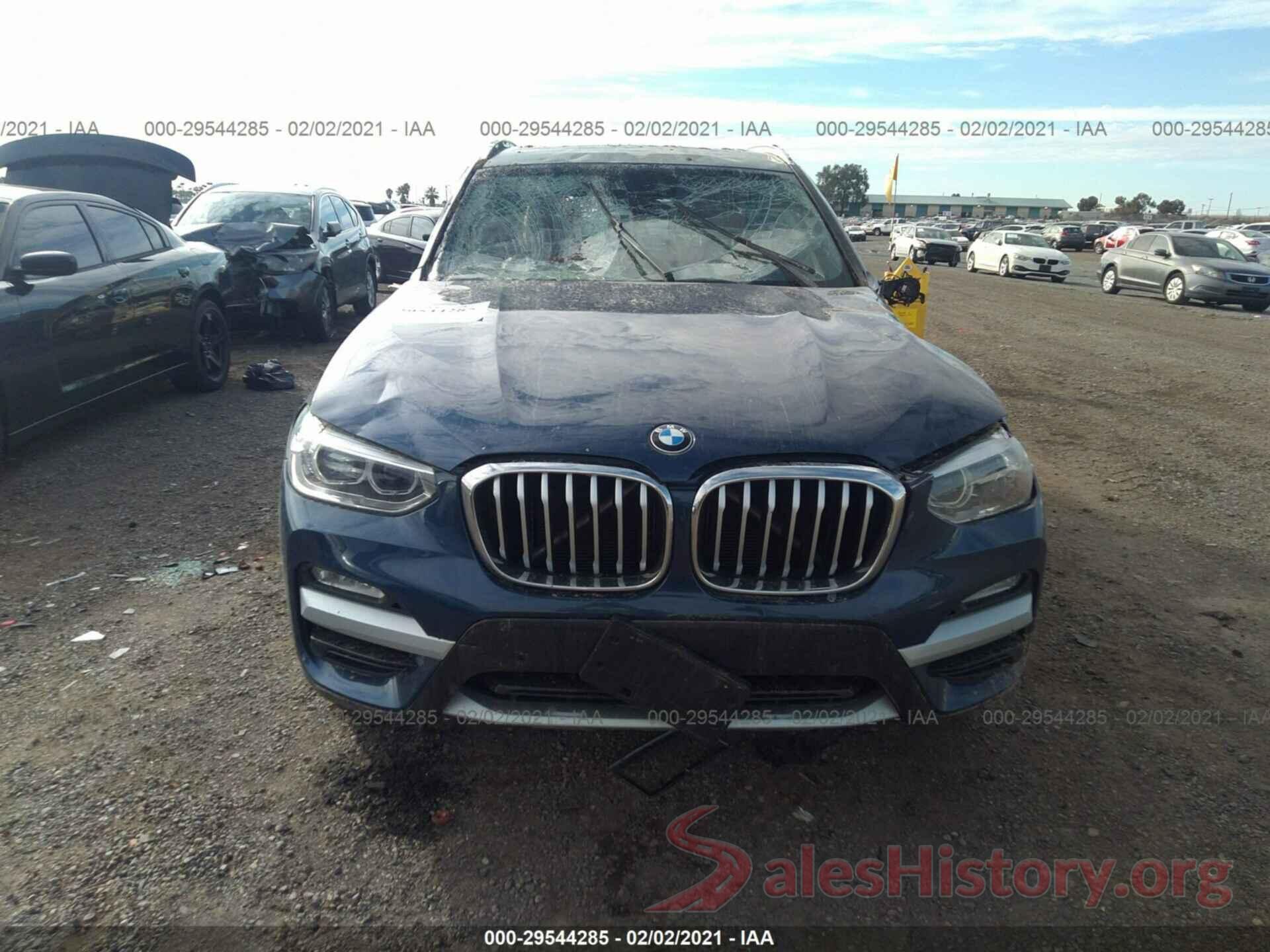 5UXTR7C59KLR46651 2019 BMW X3