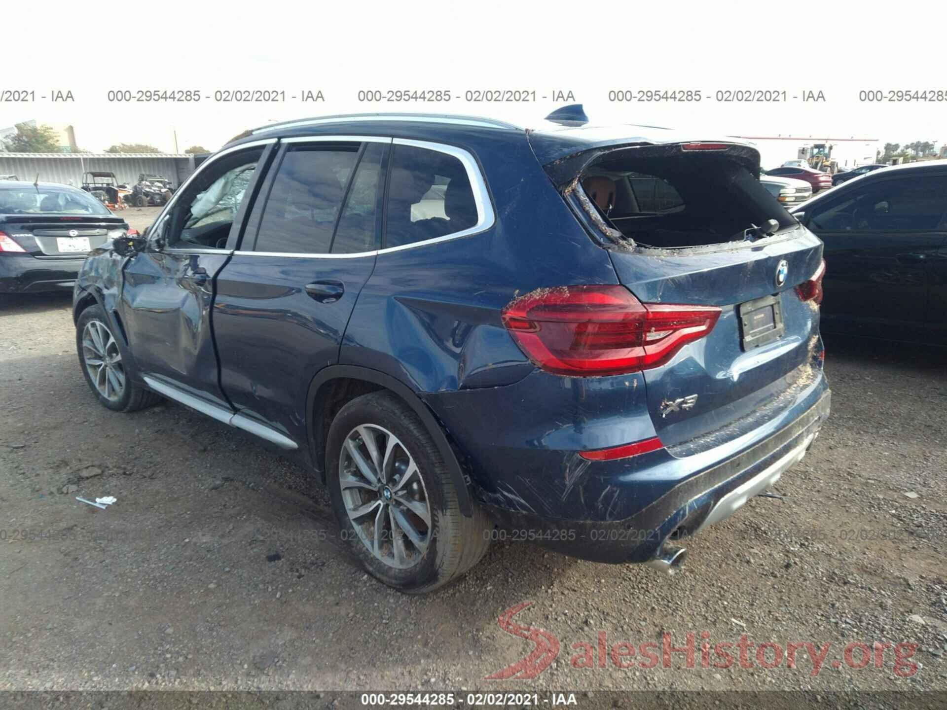 5UXTR7C59KLR46651 2019 BMW X3