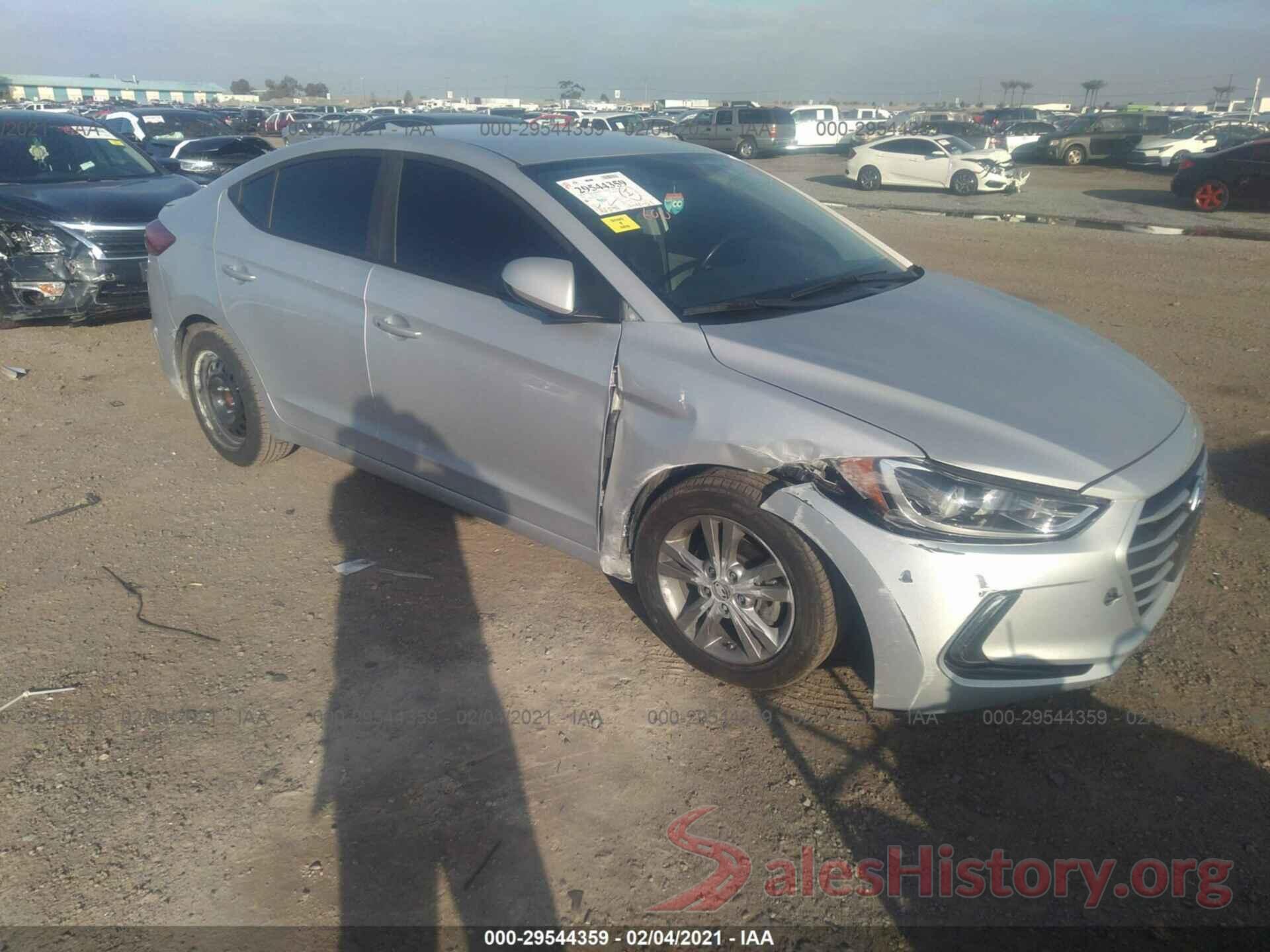 KMHD84LF0HU173423 2017 HYUNDAI ELANTRA