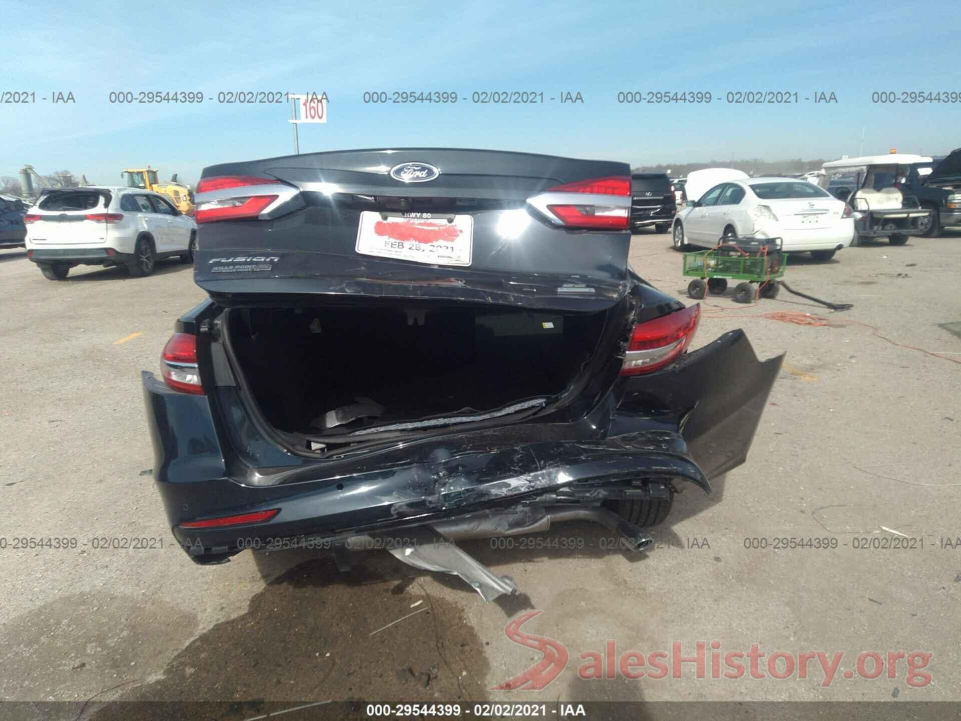 3FA6P0HD2LR148089 2020 FORD FUSION