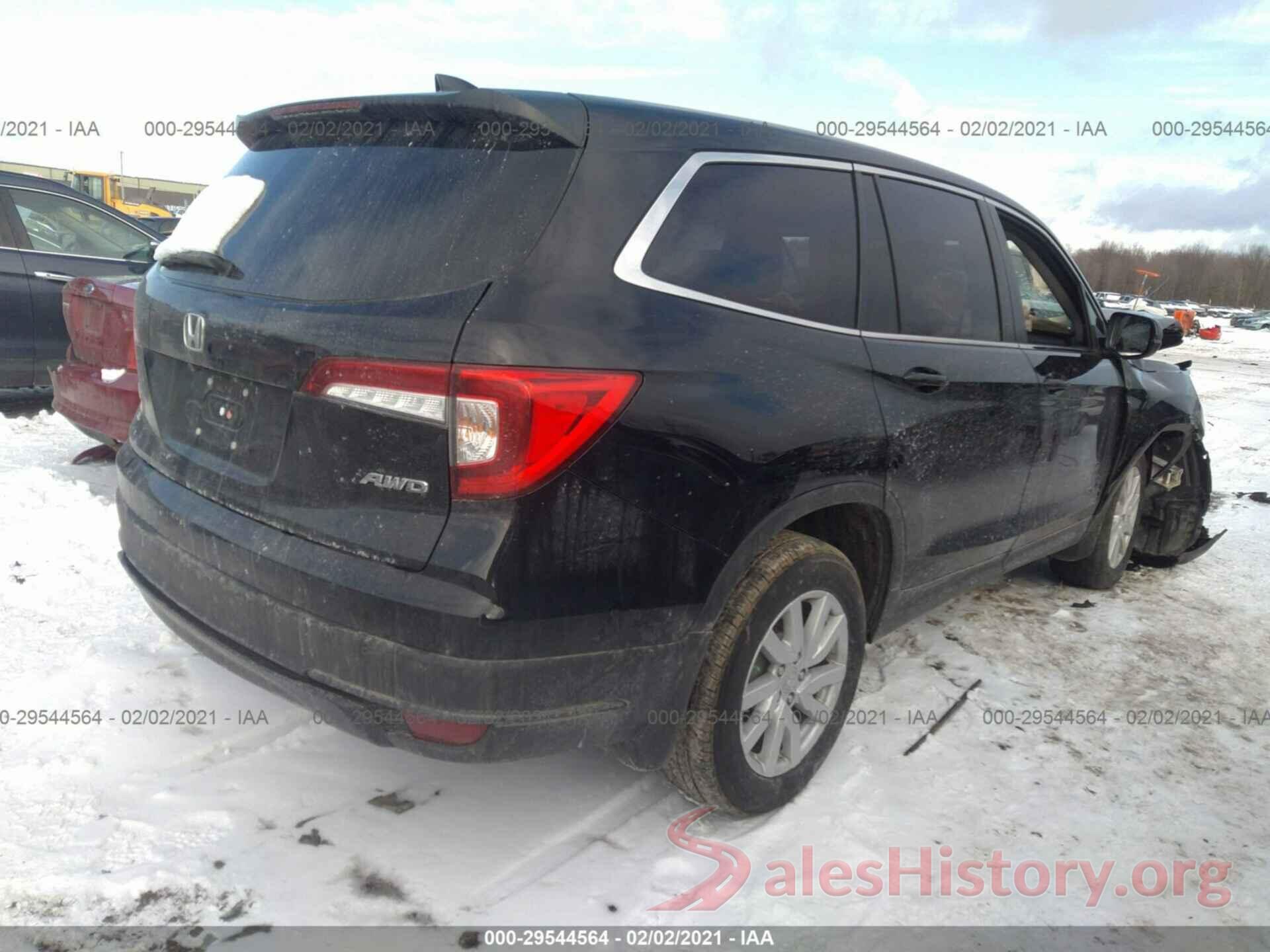 5FNYF6H14LB035356 2020 HONDA PILOT