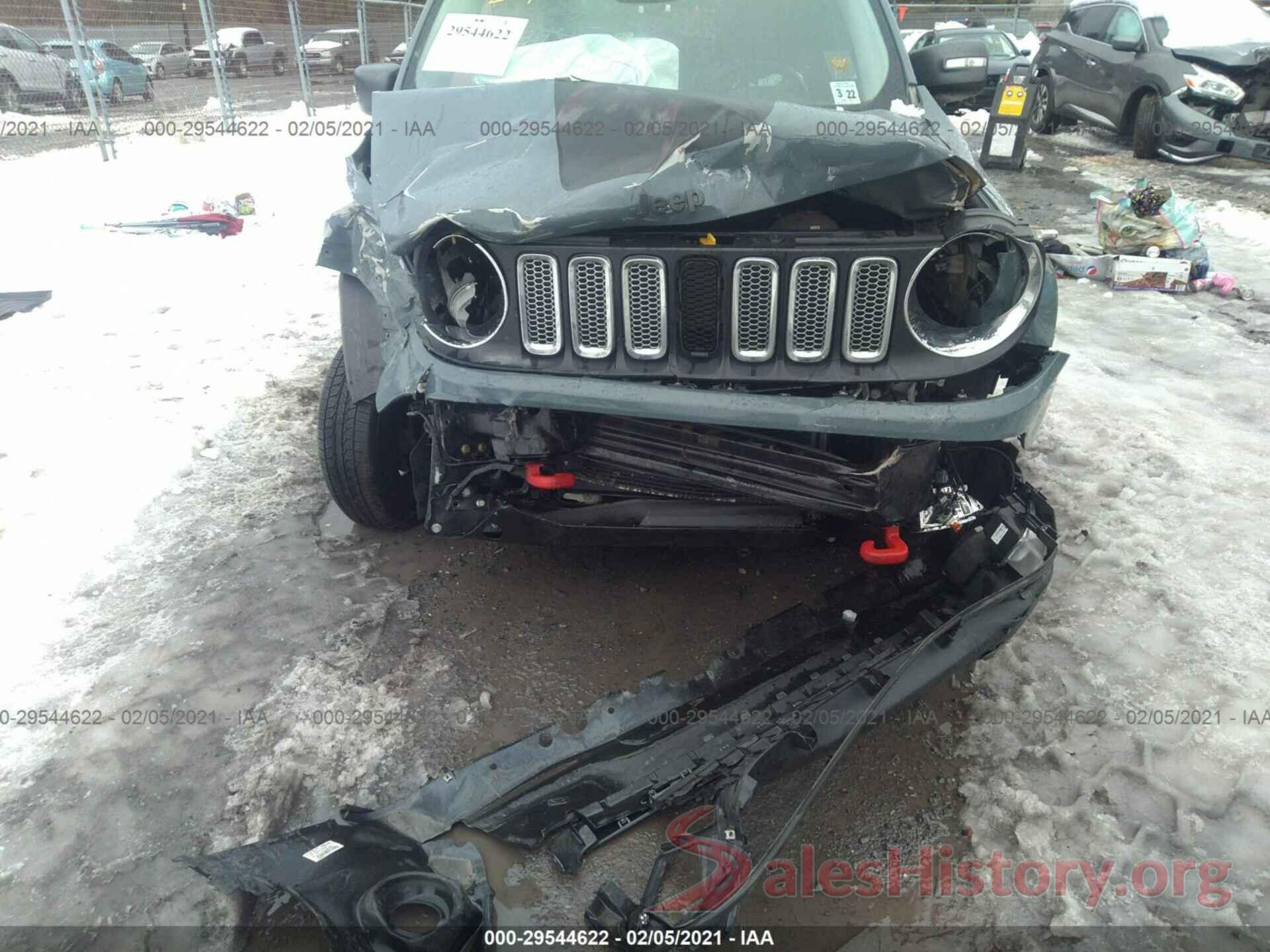 ZACCJBCT2GPE35425 2016 JEEP RENEGADE