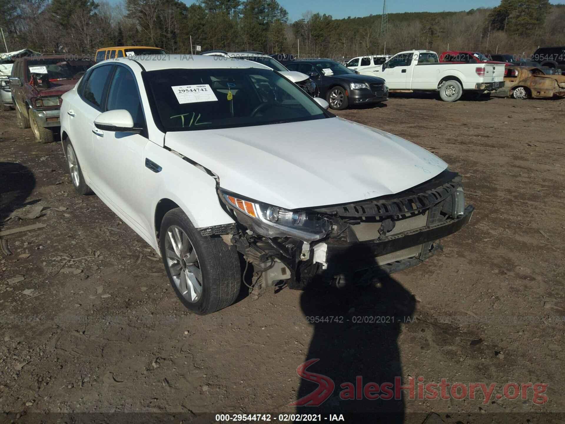 5XXGT4L36GG002783 2016 KIA OPTIMA