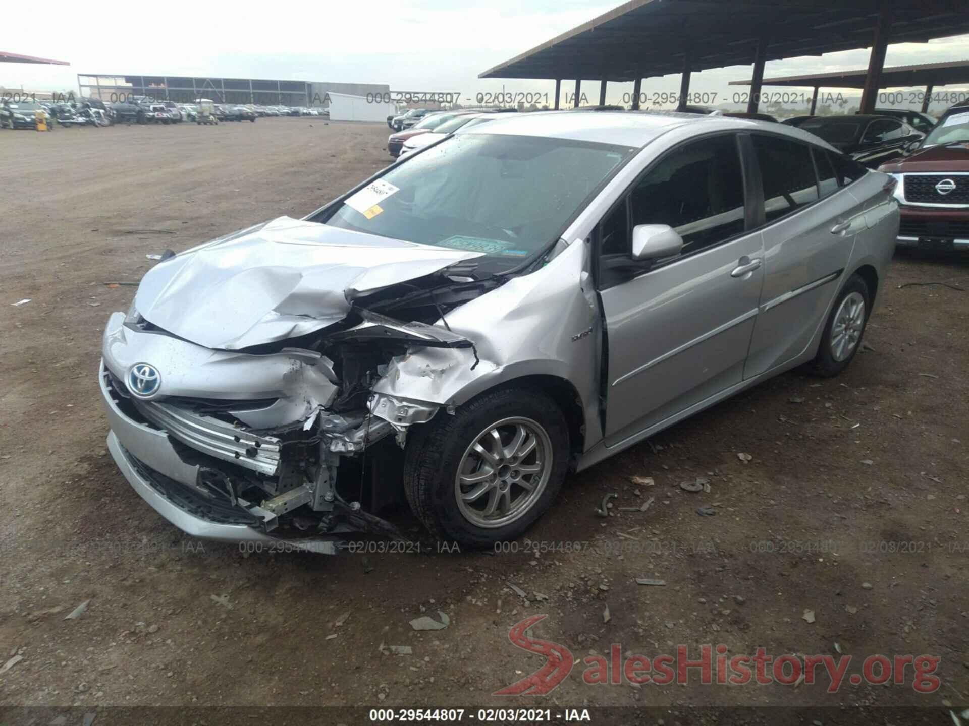 JTDKBRFU9G3003974 2016 TOYOTA PRIUS