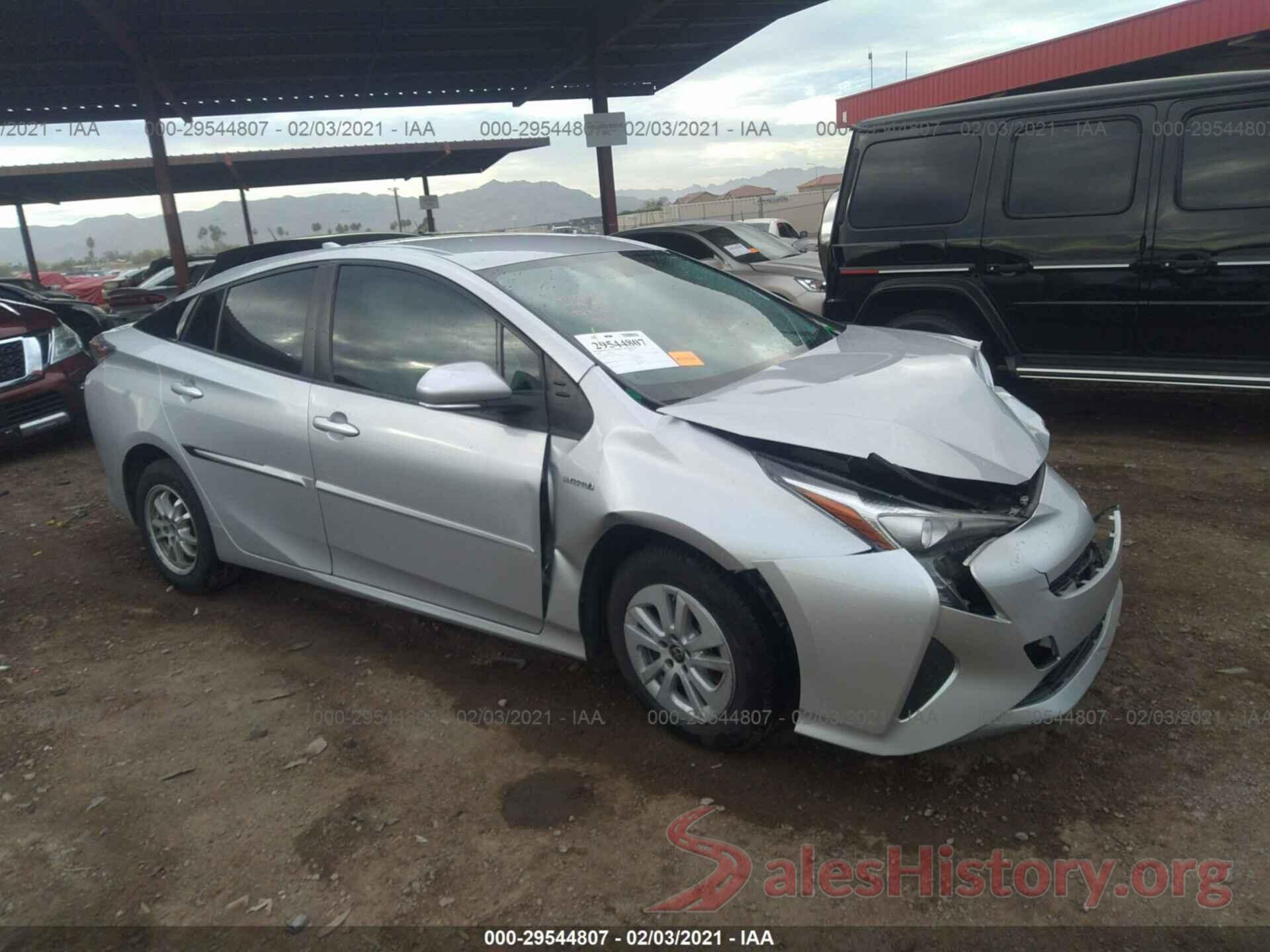 JTDKBRFU9G3003974 2016 TOYOTA PRIUS