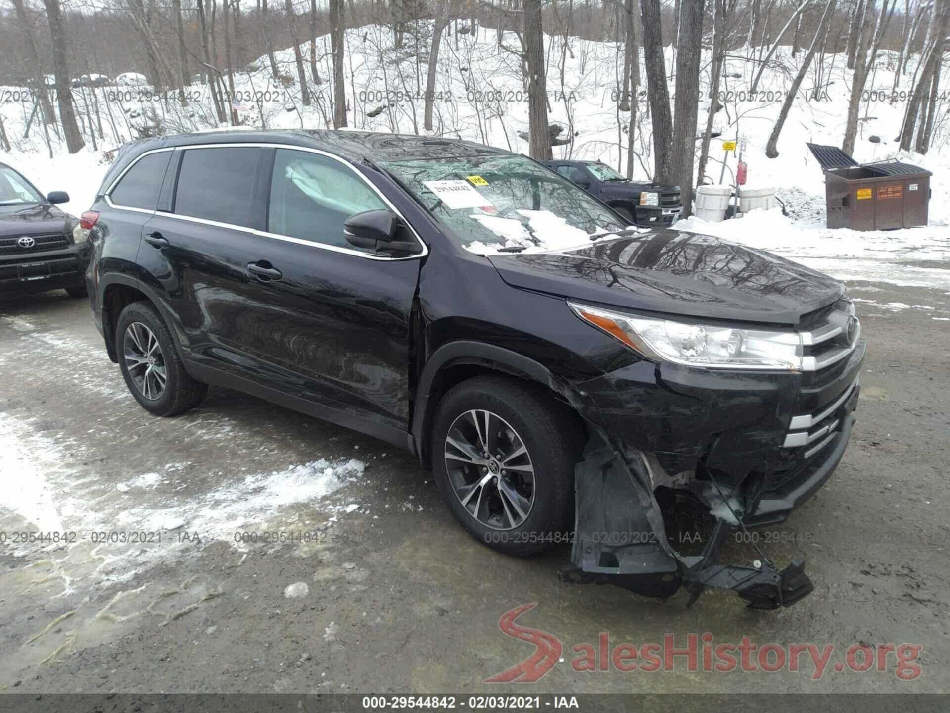 5TDBZRFH4KS744829 2019 TOYOTA HIGHLANDER