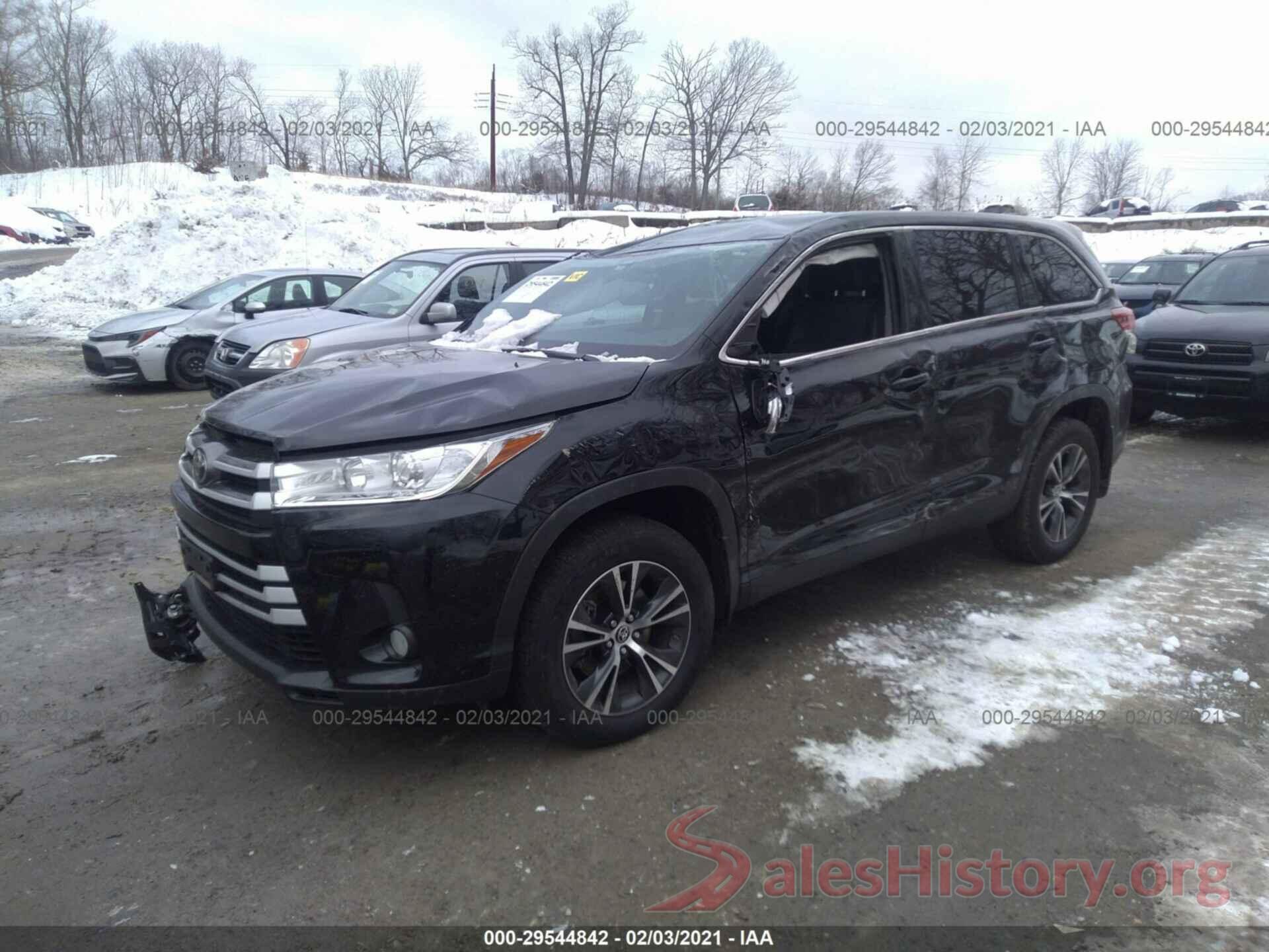 5TDBZRFH4KS744829 2019 TOYOTA HIGHLANDER