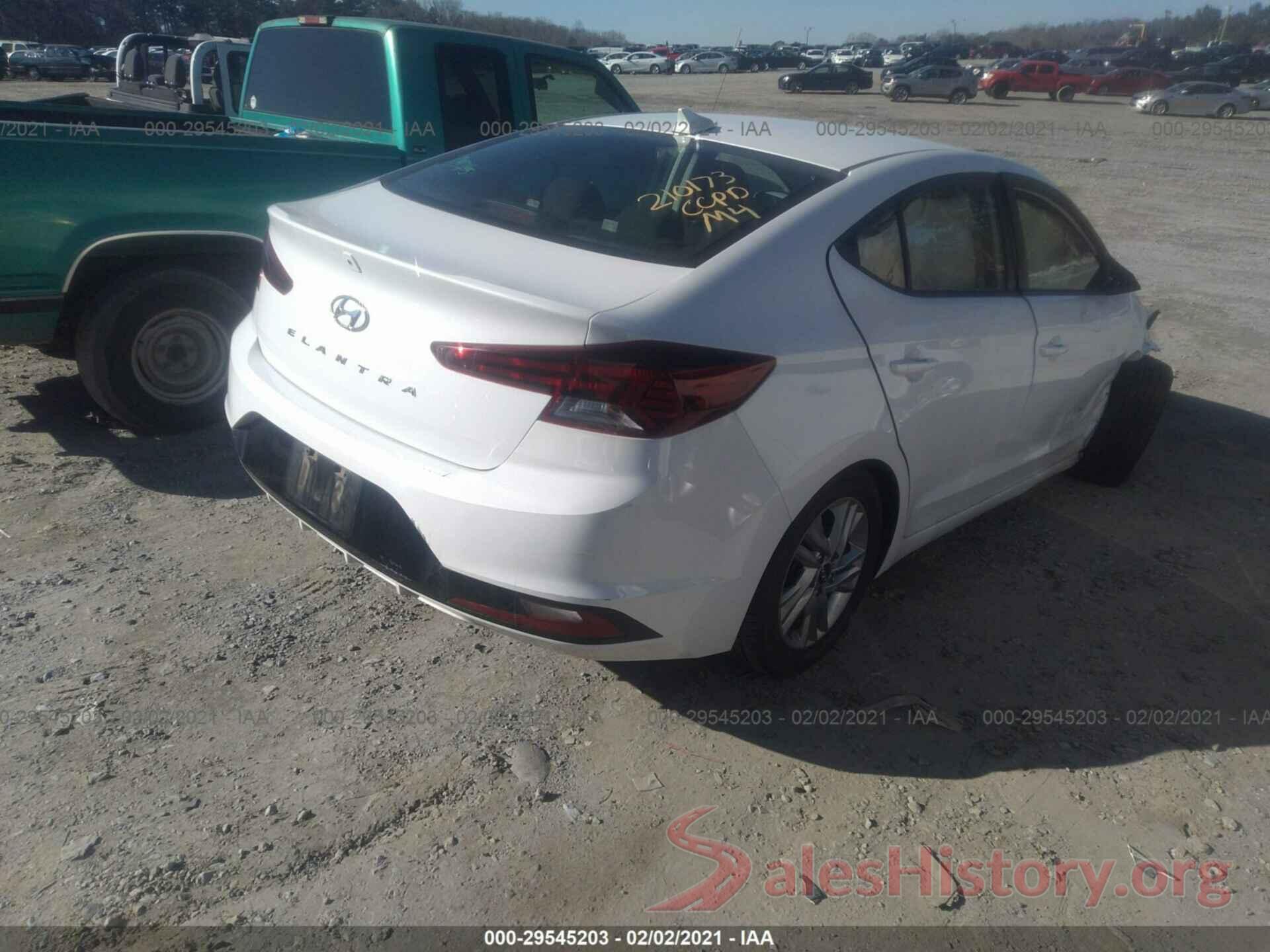 5NPD84LF3LH538958 2020 HYUNDAI ELANTRA