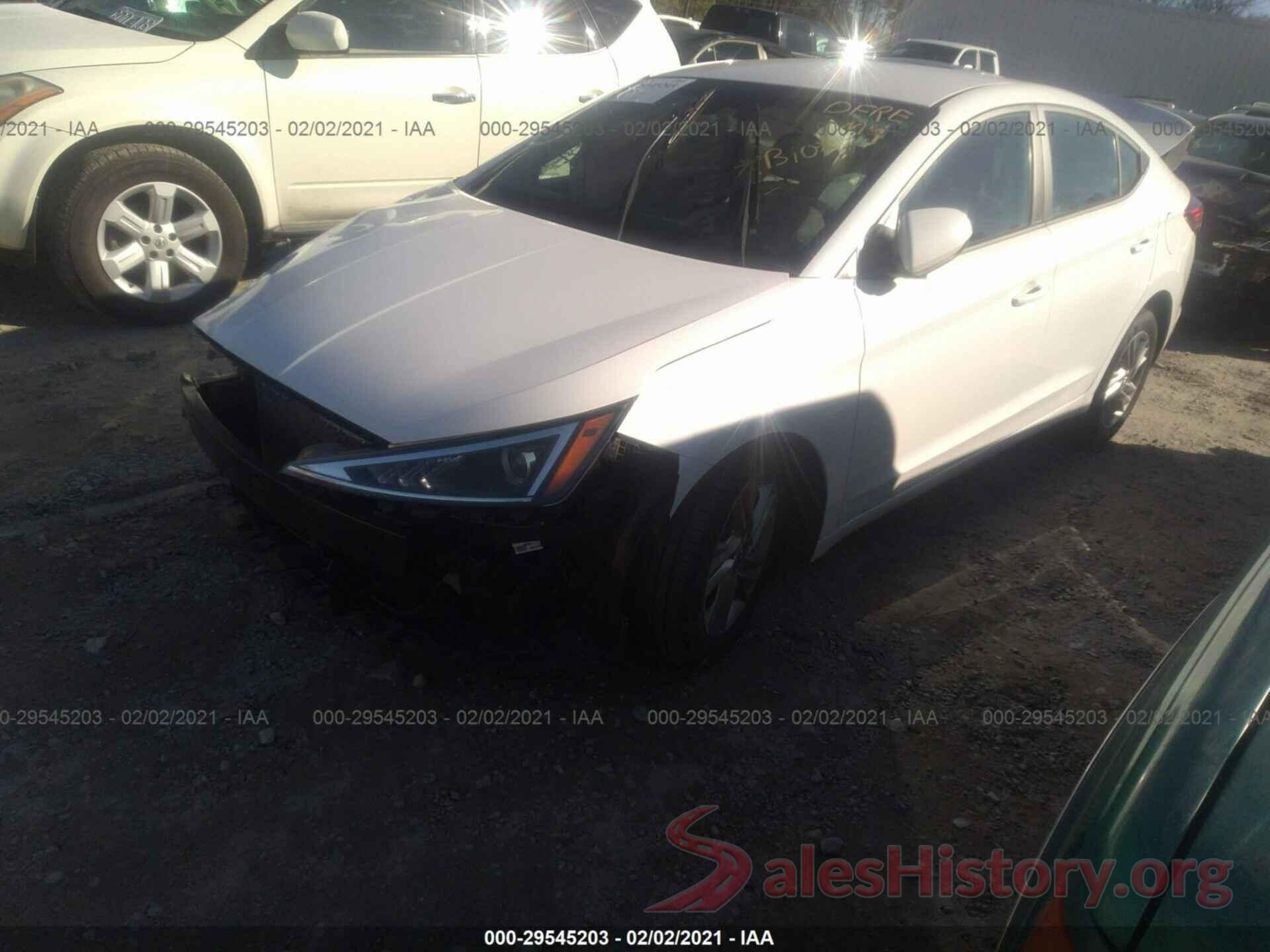 5NPD84LF3LH538958 2020 HYUNDAI ELANTRA