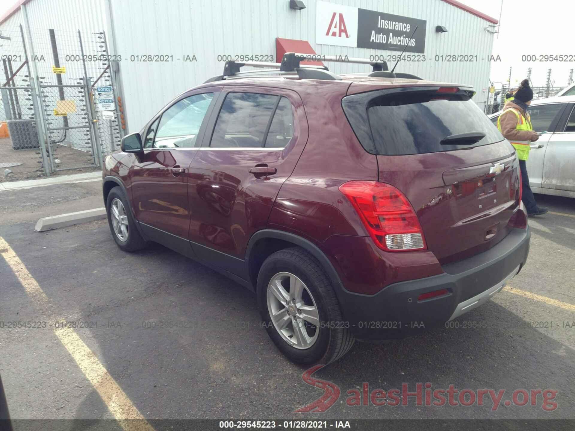 3GNCJLSB7GL154784 2016 CHEVROLET TRAX