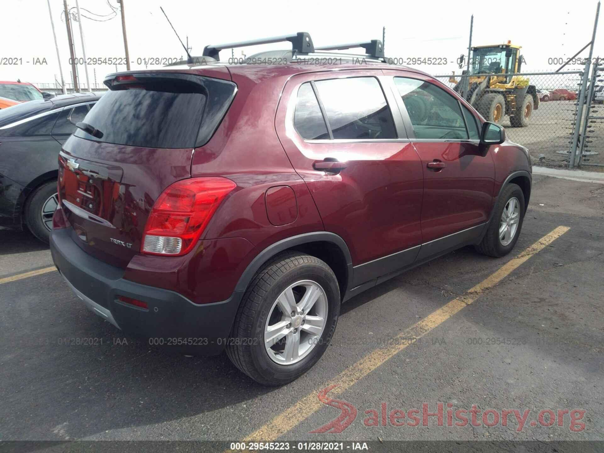 3GNCJLSB7GL154784 2016 CHEVROLET TRAX