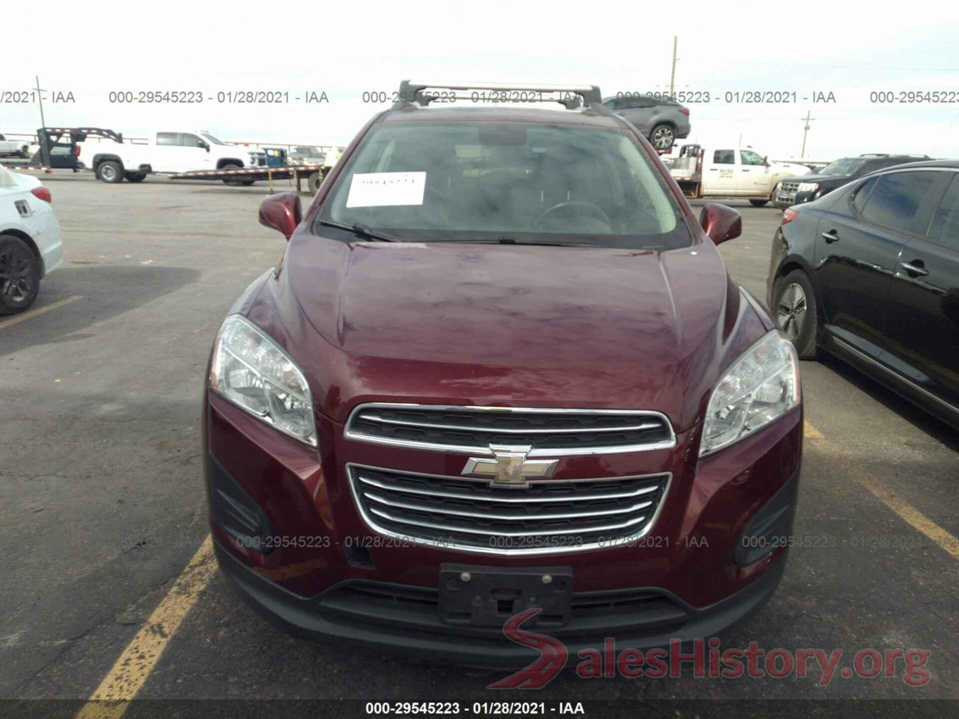 3GNCJLSB7GL154784 2016 CHEVROLET TRAX