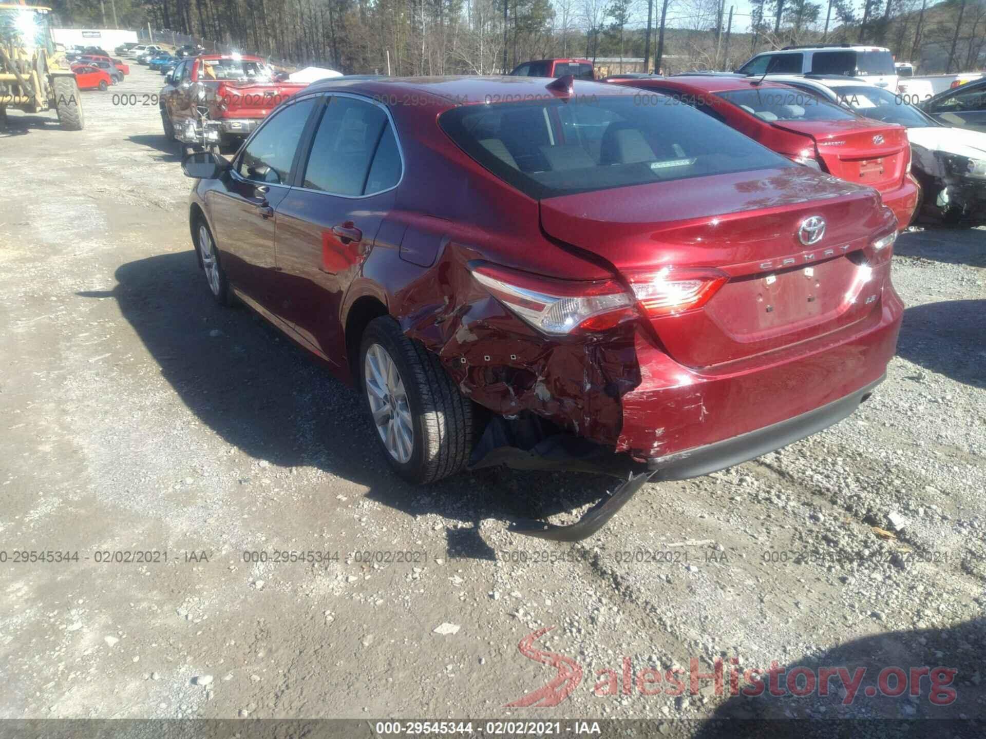 4T1C11AK6LU358390 2020 TOYOTA CAMRY