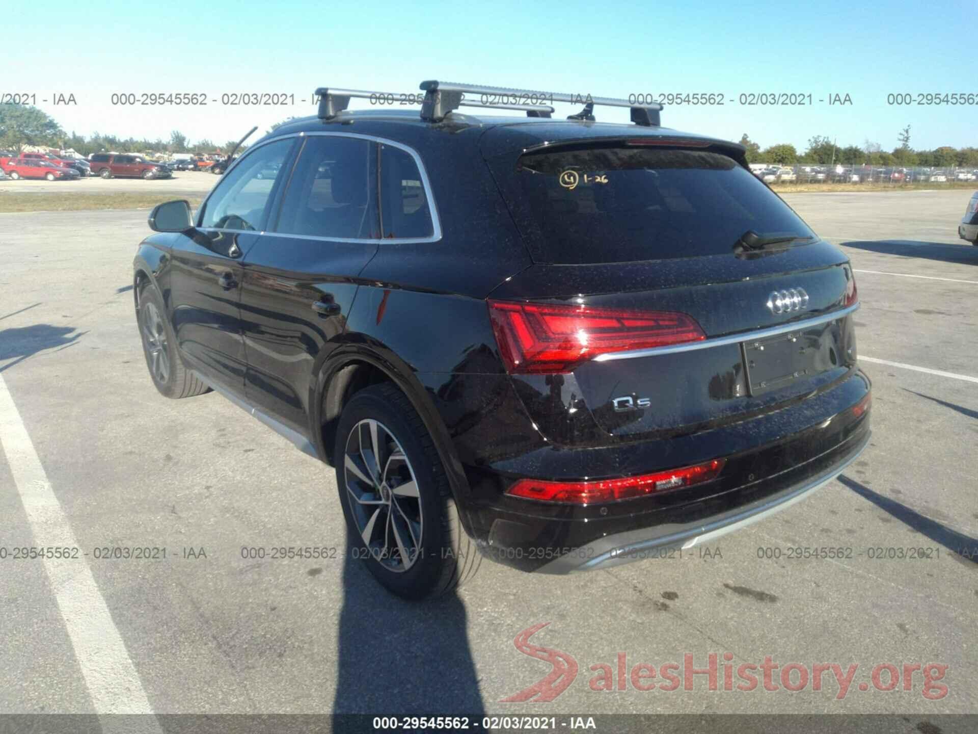 WA1BAAFY3M2013645 2021 AUDI Q5