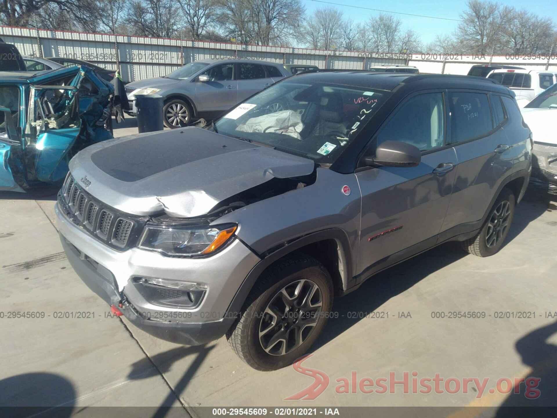 3C4NJDDB1LT163124 2020 JEEP COMPASS