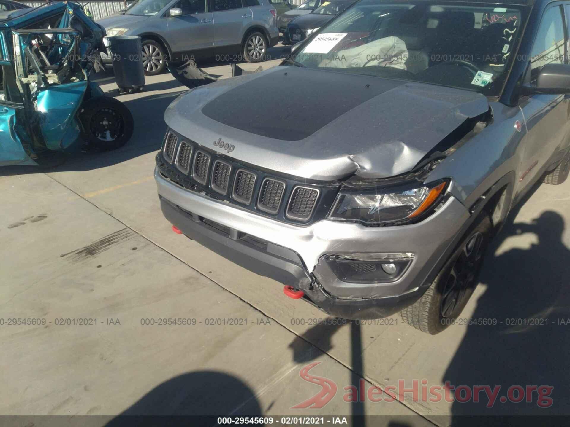 3C4NJDDB1LT163124 2020 JEEP COMPASS