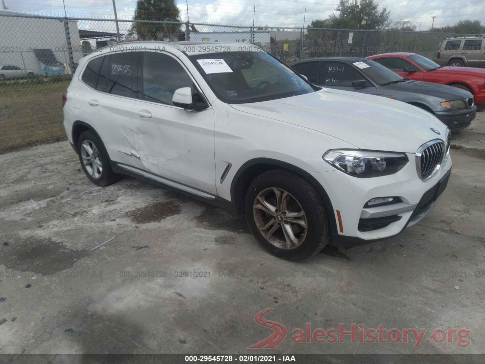 5UXTR9C51KLE18360 2019 BMW X3