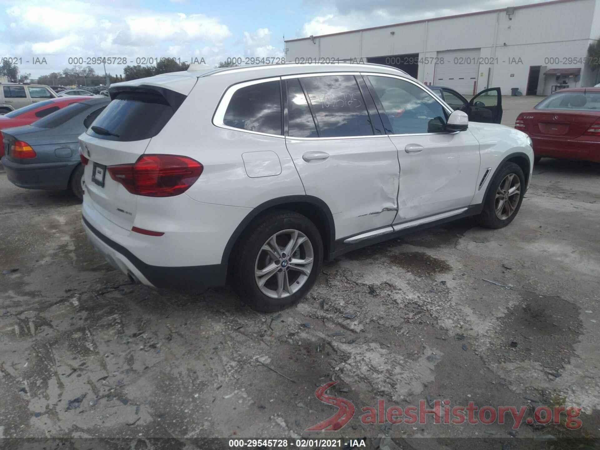 5UXTR9C51KLE18360 2019 BMW X3