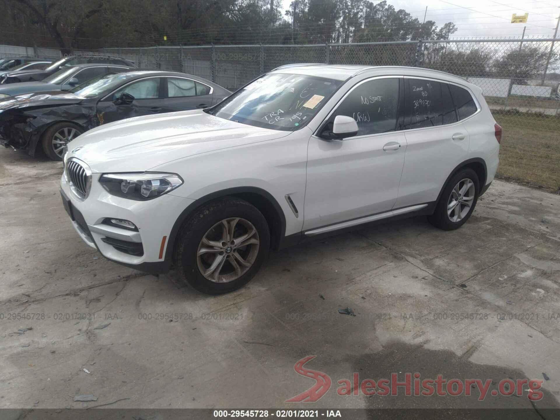 5UXTR9C51KLE18360 2019 BMW X3