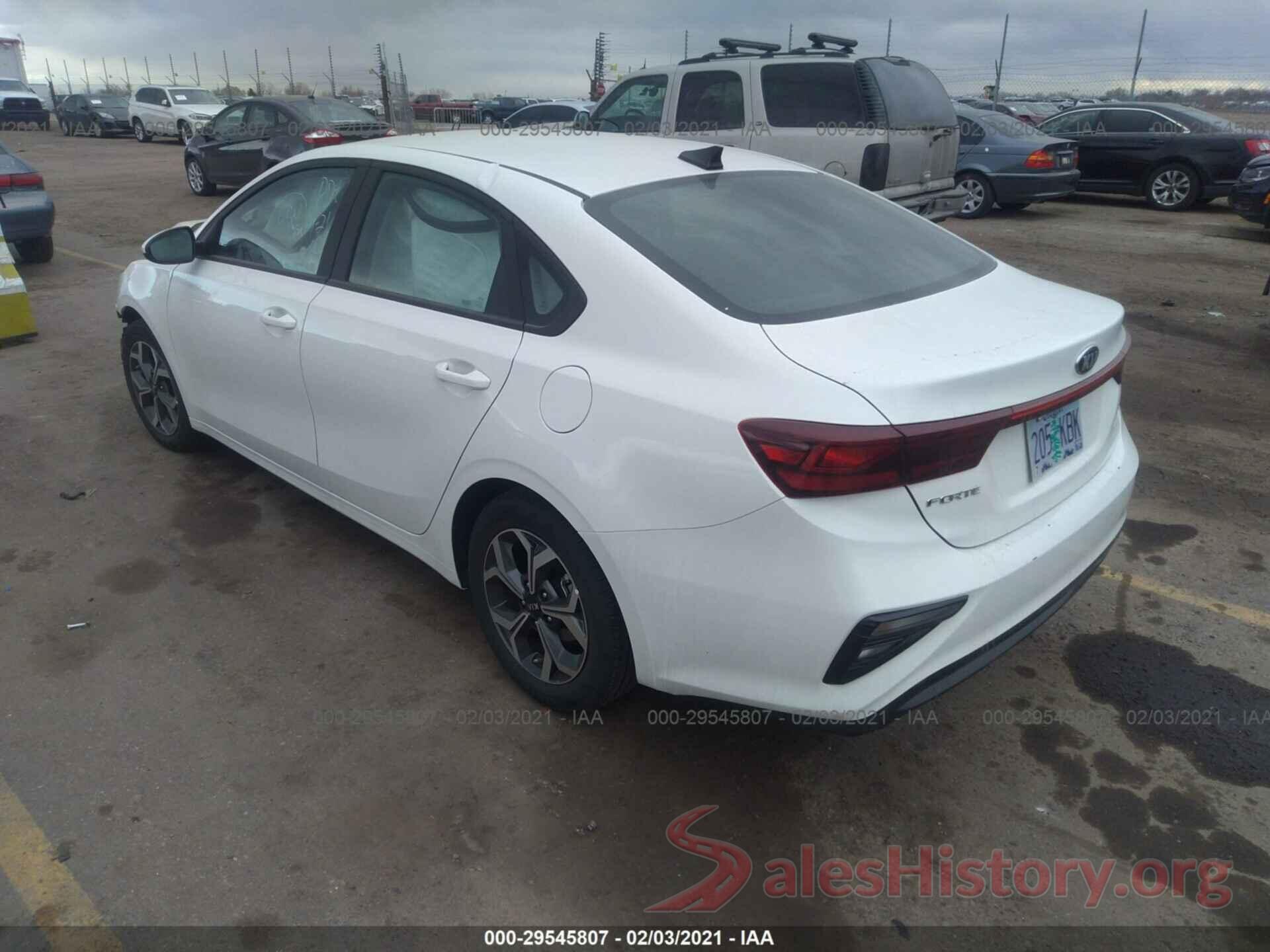 3KPF24AD6LE207548 2020 KIA FORTE