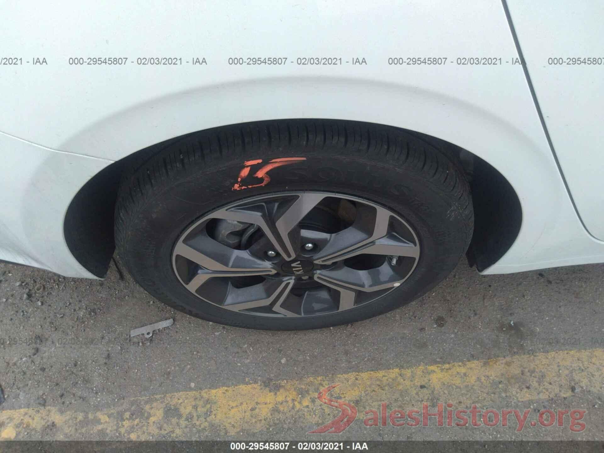 3KPF24AD6LE207548 2020 KIA FORTE