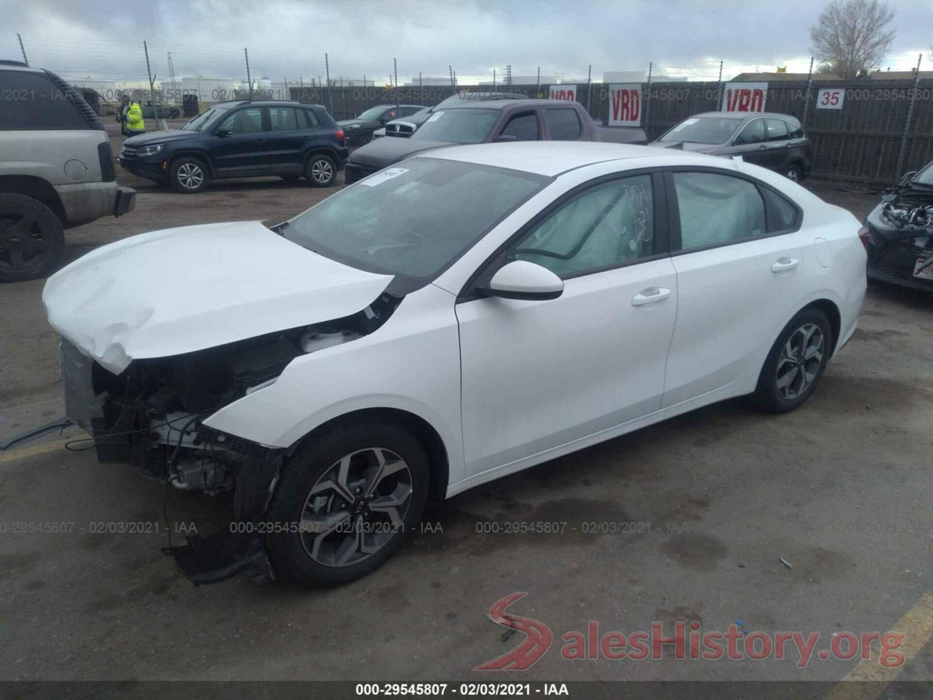 3KPF24AD6LE207548 2020 KIA FORTE