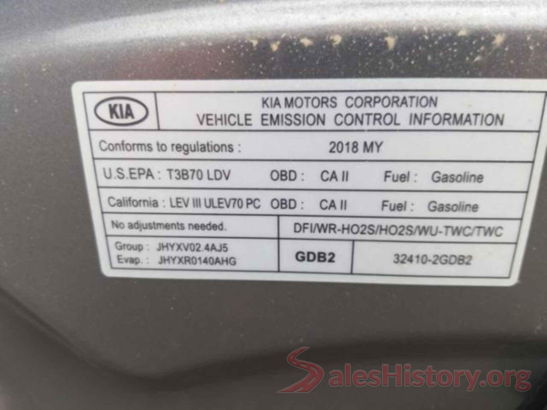 5XXGT4L32JG230917 2018 KIA OPTIMA