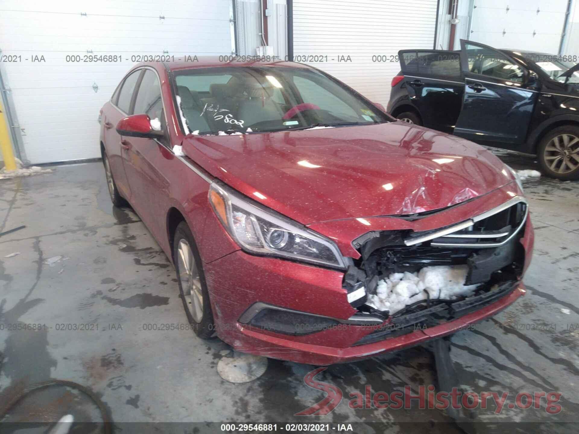 5NPE24AF5GH296155 2016 HYUNDAI SONATA