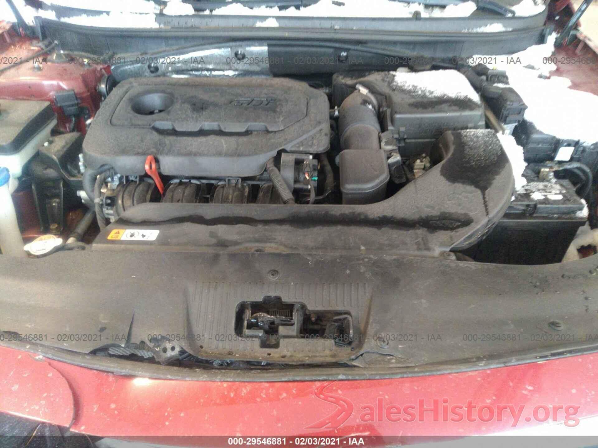 5NPE24AF5GH296155 2016 HYUNDAI SONATA