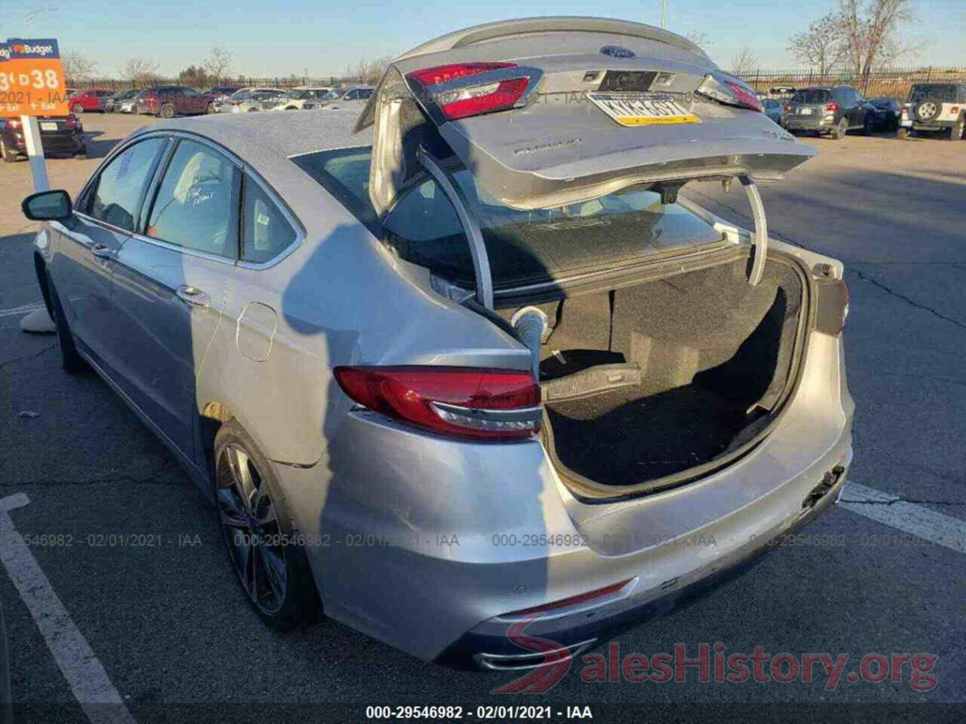 3FA6P0D90KR222237 2019 FORD FUSION