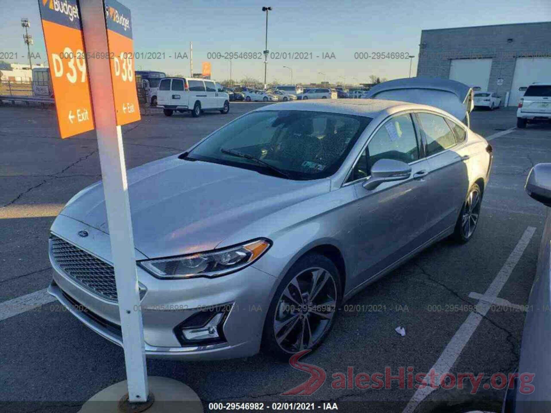 3FA6P0D90KR222237 2019 FORD FUSION